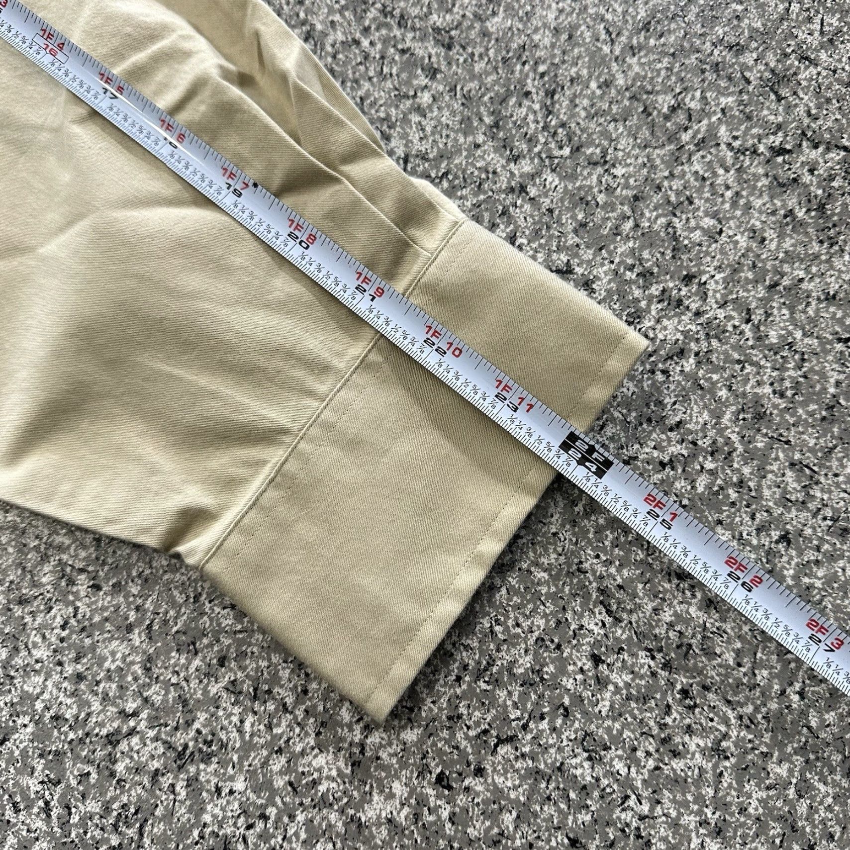 Roundtree & Yorke Roundtree & Yorke Shirt Mens 2XL Long Sleeve Button-Down Easy Care Tan Brown Solid Dress Shirt Men's 2XL Size US XXL / EU 58 / 5 - 6 Thumbnail