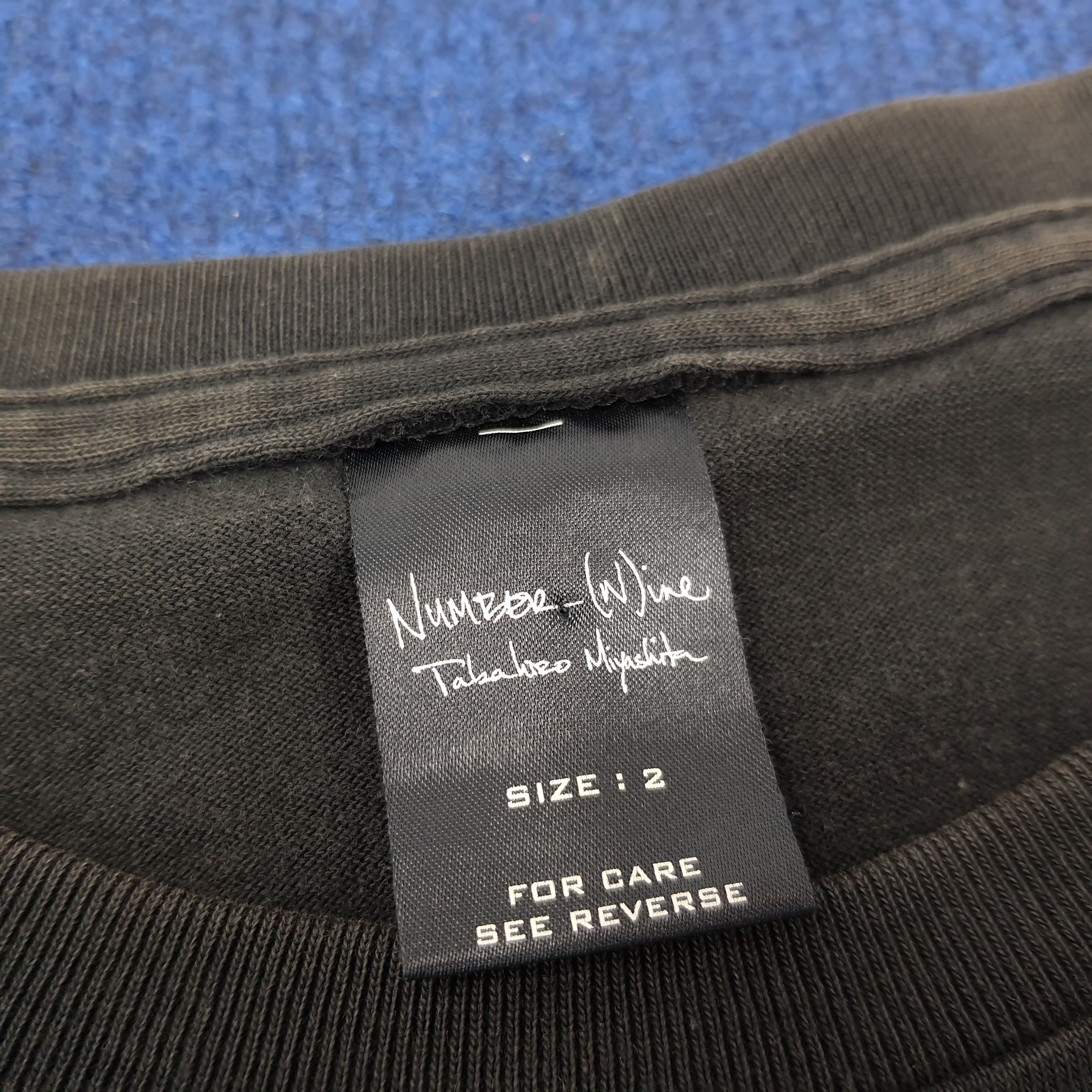 Japanese Brand × Number (N)ine × Vintage Vintage Number Nine Takahiro Miyashita Japan Brand T-shirt Size US S / EU 44-46 / 1 - 5 Thumbnail