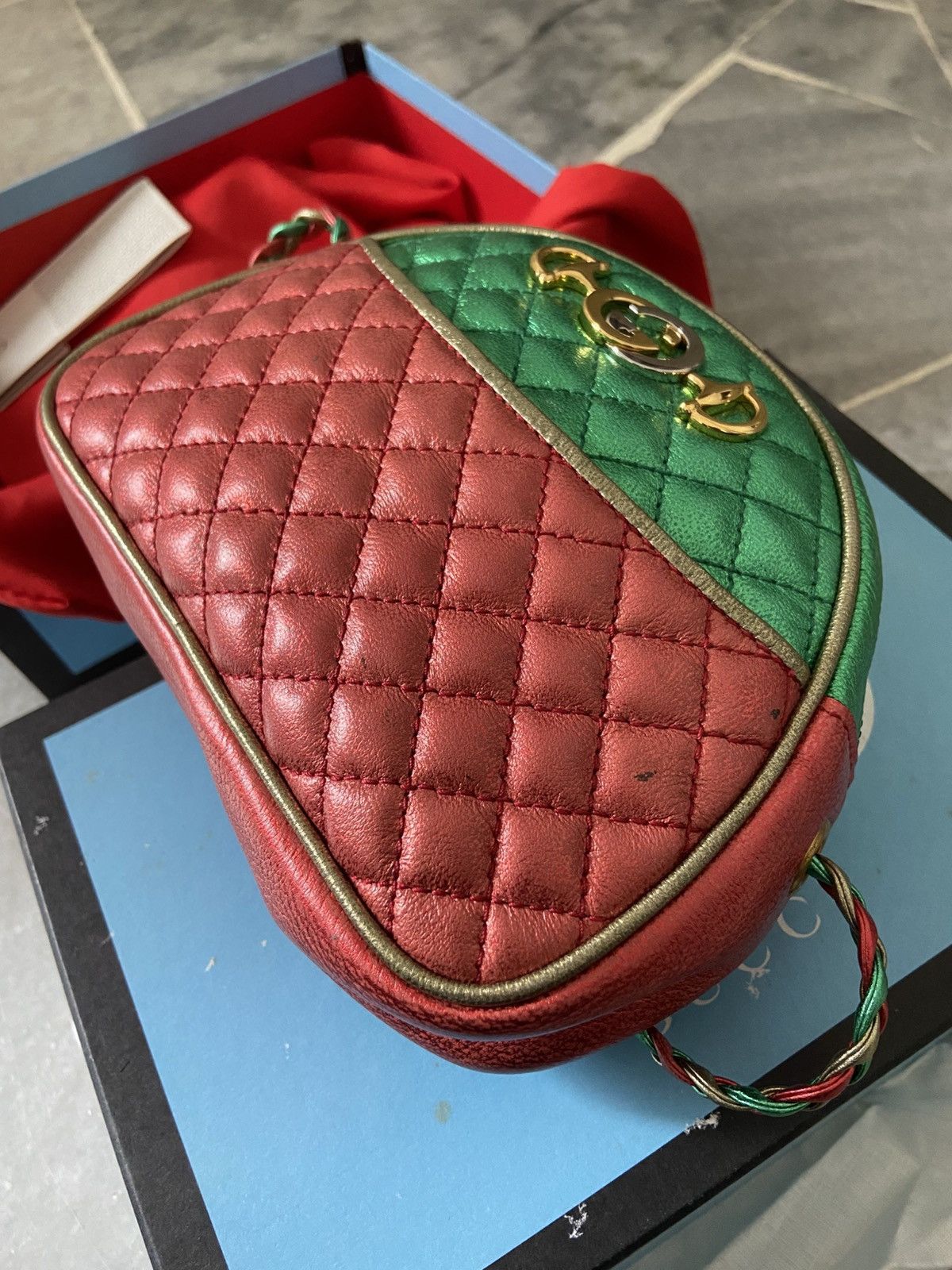 Gucci Gucci Laminated Leather Mini Bag Size ONE SIZE - 6 Thumbnail