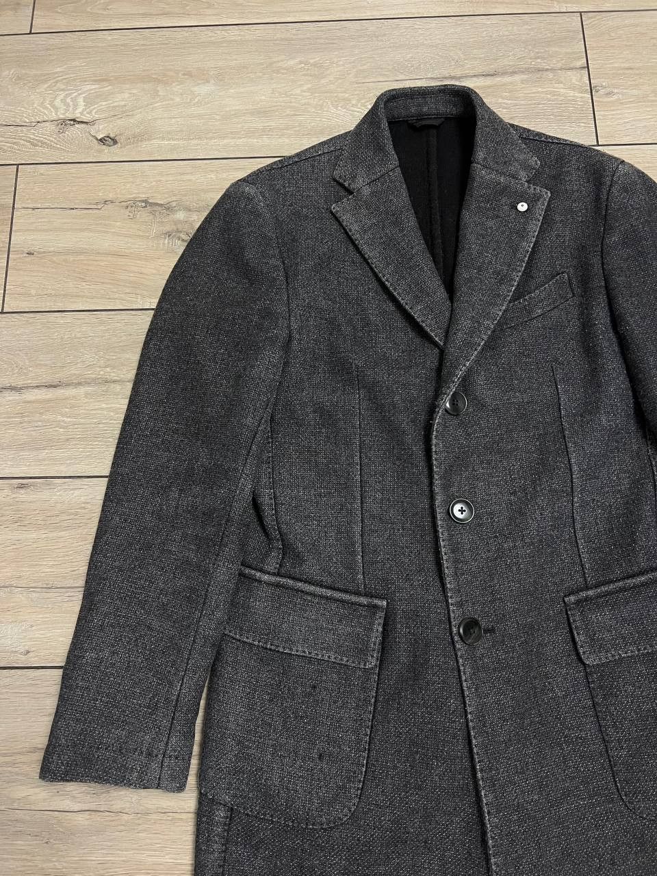 L.B.M. 1911 LBM 1911 Lubiam Avant Garde Style Wool Coat Size 48R Size US M / EU 48-50 / 2 - 6 Thumbnail
