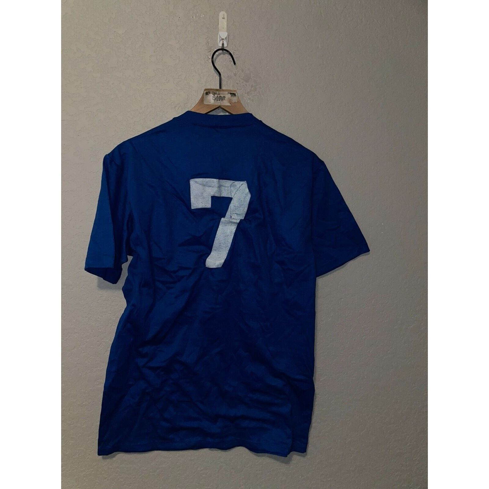 Jerzees Vintage Otitan Environmental Shirt Blue #7 Tee USA 90s Large Size US L / EU 52-54 / 3 - 7 Thumbnail