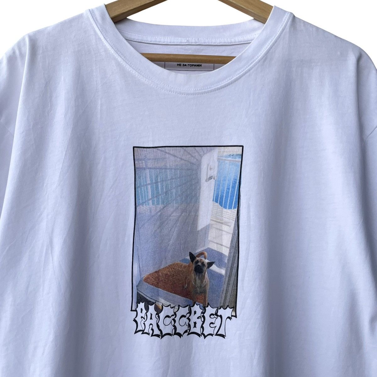 PACCBET Rassvet Skateboarding Gosha Rubchinskiy Russian Dog Tee Size US L / EU 52-54 / 3 - 3 Thumbnail