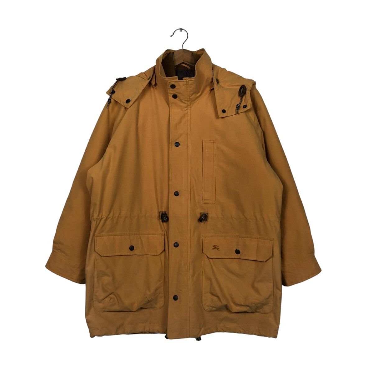 Burberry 🔥VINTAGE BURBERRYS BIKER JACKET HOODIE MULTI POCKETS Size US M / EU 48-50 / 2 - 2 Thumbnail