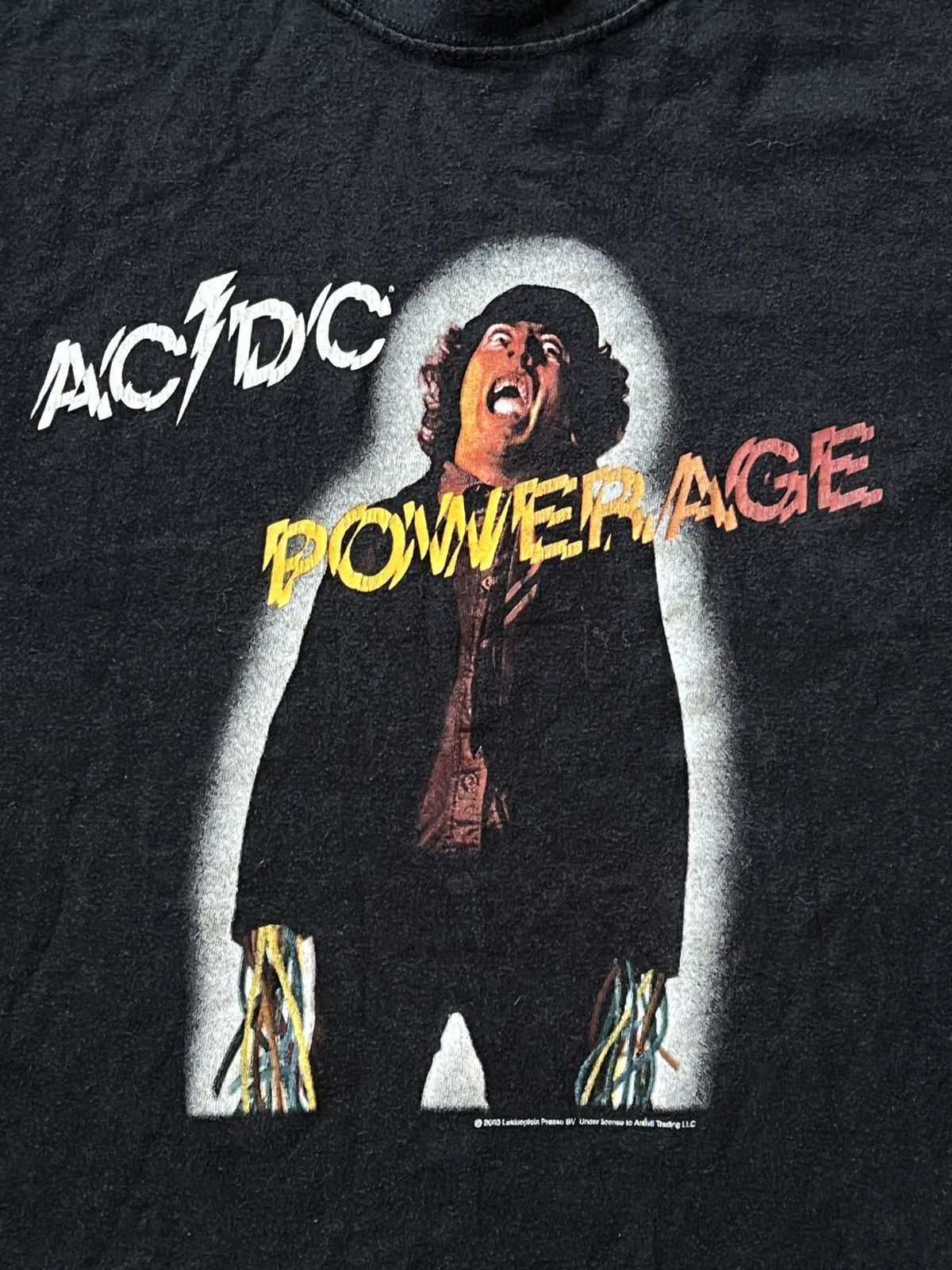 AC/DC Vintage Ac Dc T-Shirt 2003 Merch Band Size US M / EU 48-50 / 2 - 2 Thumbnail