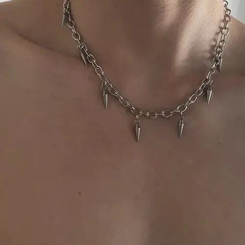 Designer × Vintage Retro punk necklace Size ONE SIZE - 3 Thumbnail