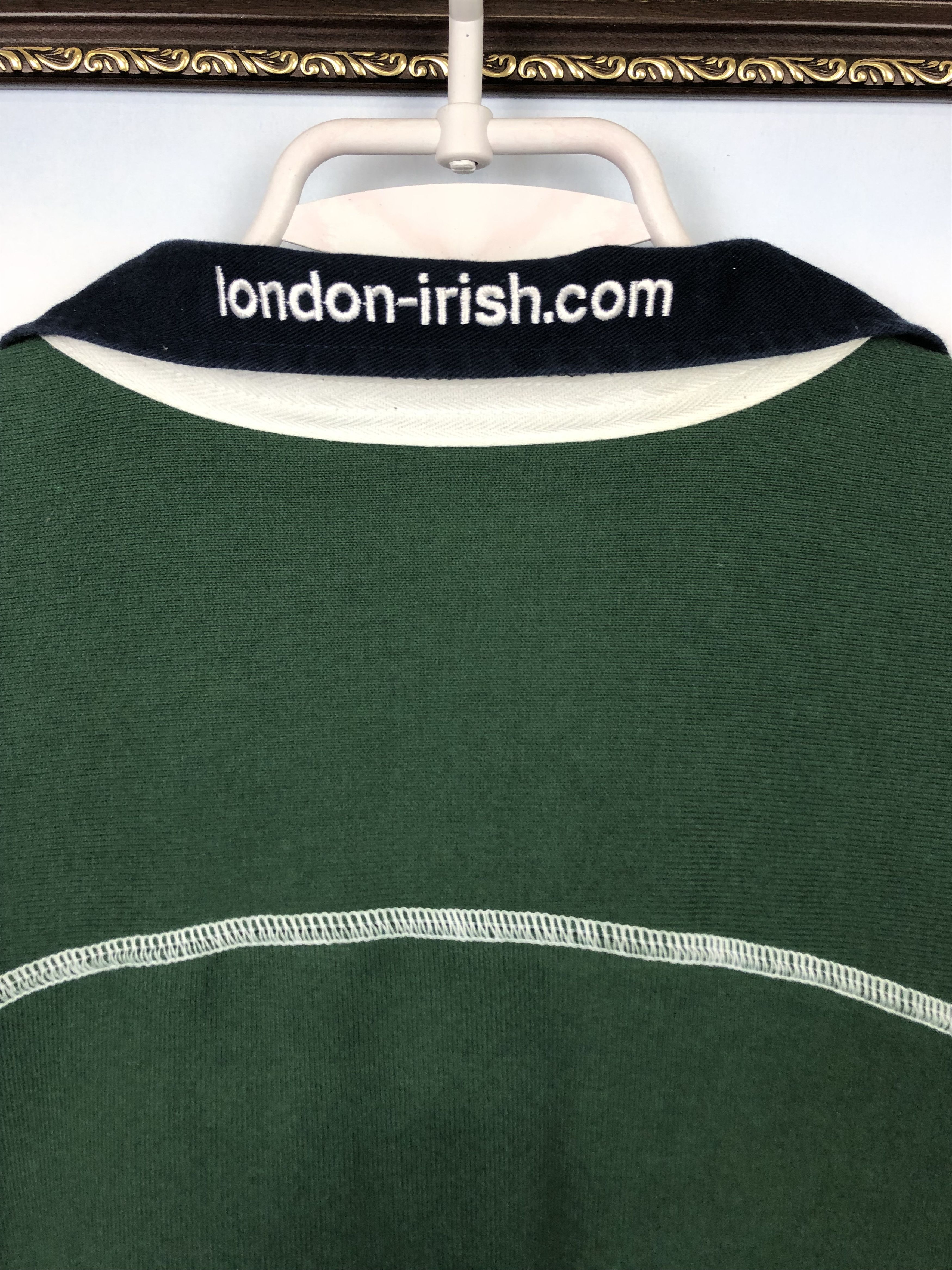 Canterbury of New Zealand Vintage Canterbury London Irish Rugby Union Jersey Trikot Size US XL / EU 56 / 4 - 9 Thumbnail
