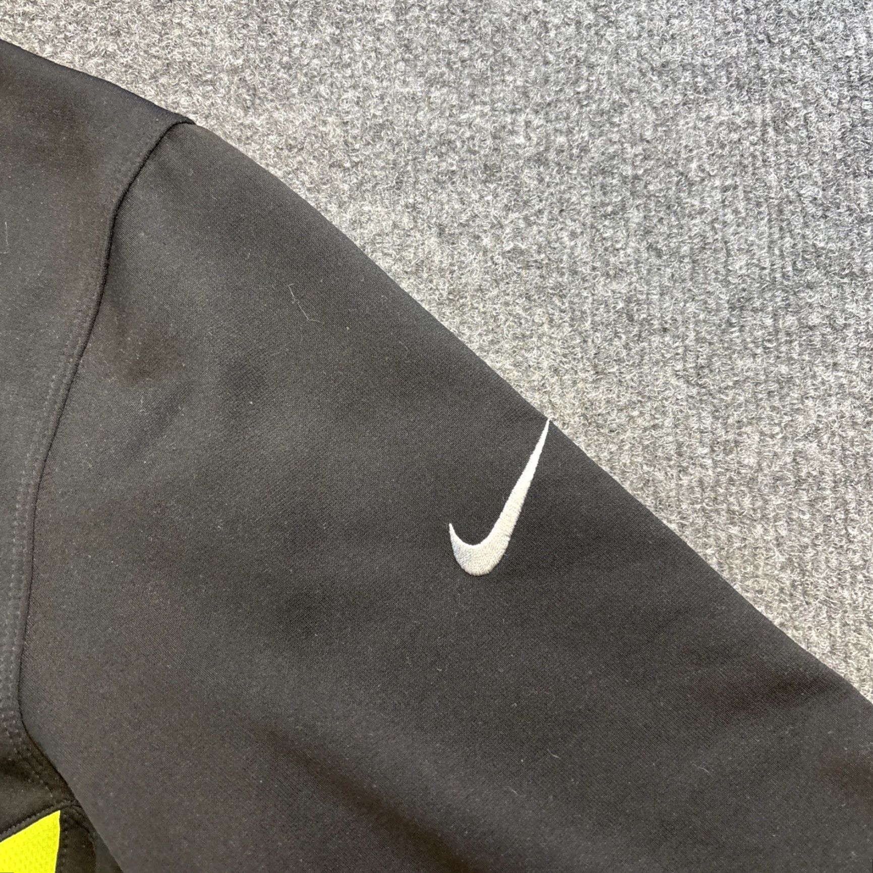 Nike Nike Golf Tour Performance THERMA-FIT 1/4 Zip JACKET Coat Black Yellow MEN'S XL Size US XL / EU 56 / 4 - 3 Thumbnail