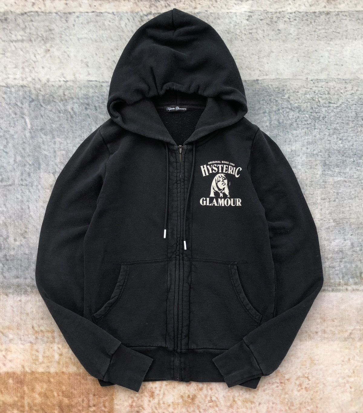 Hysteric Glamour Hysteric Glamour black hoodie the "Thrills And Delights" Size S / US 4 / IT 40 - 5 Thumbnail