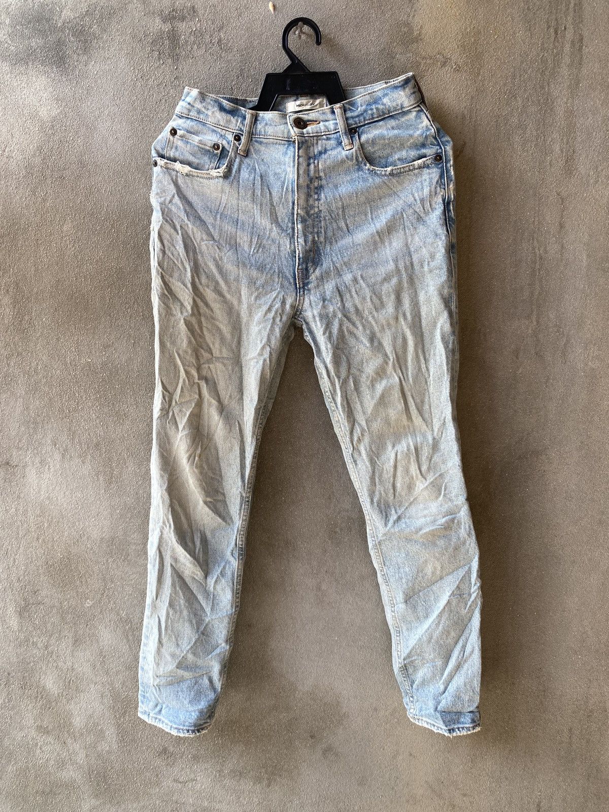 Designer × Japanese Brand × MOUSSY Moussy Acid Wash Denim Pants Made in Japan Size US 27 - 1 Thumbnail