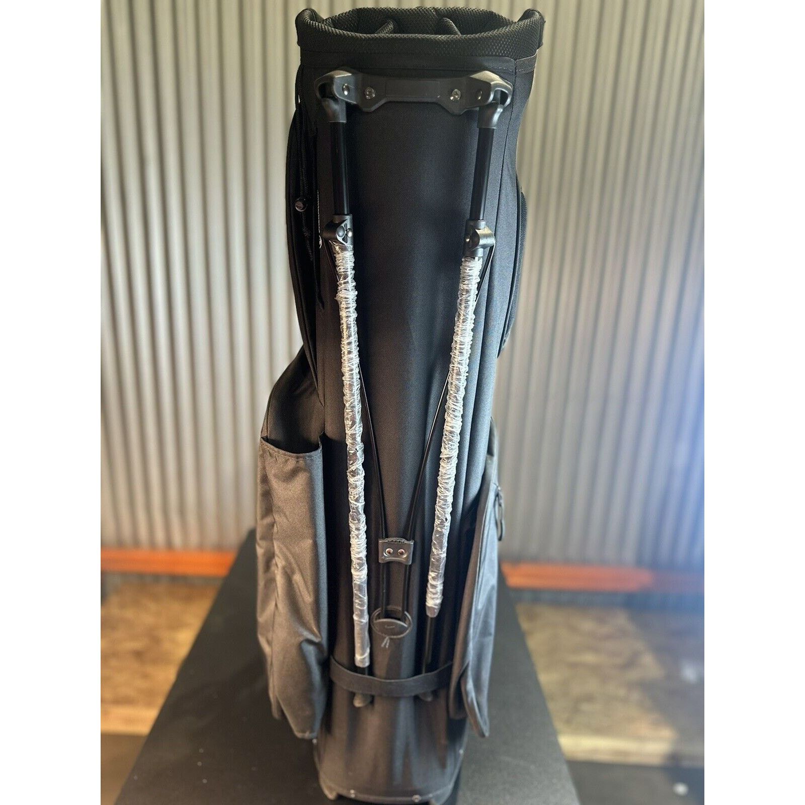 Nike Nike Air Hybrid Water Resistant Golf Bag, Black/White Size ONE SIZE - 6 Thumbnail