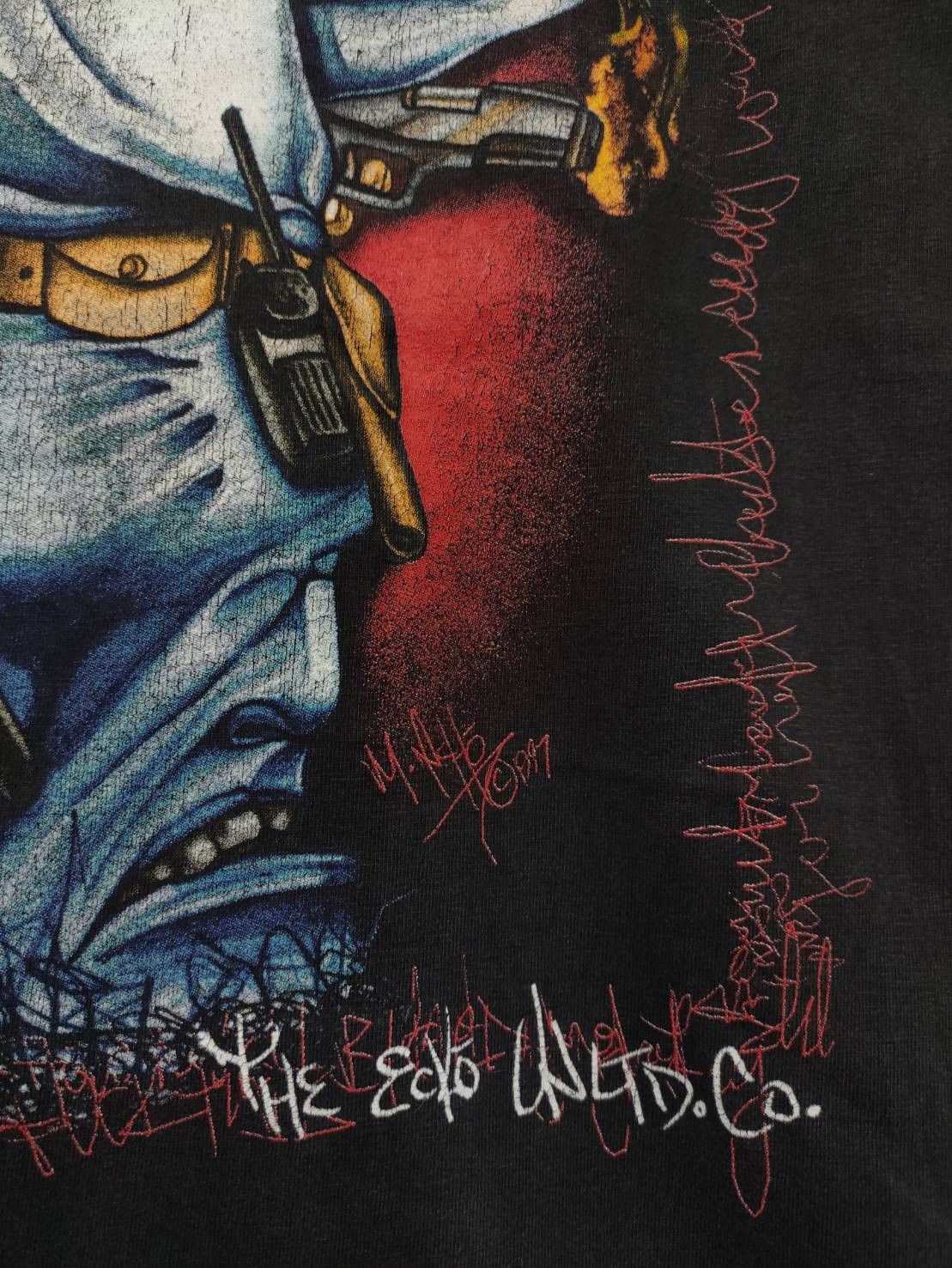 Ecko Unltd. Rare Vtg 90's Ecko Unltd " See No Evil " Limited Made in USA Size US L / EU 52-54 / 3 - 6 Thumbnail