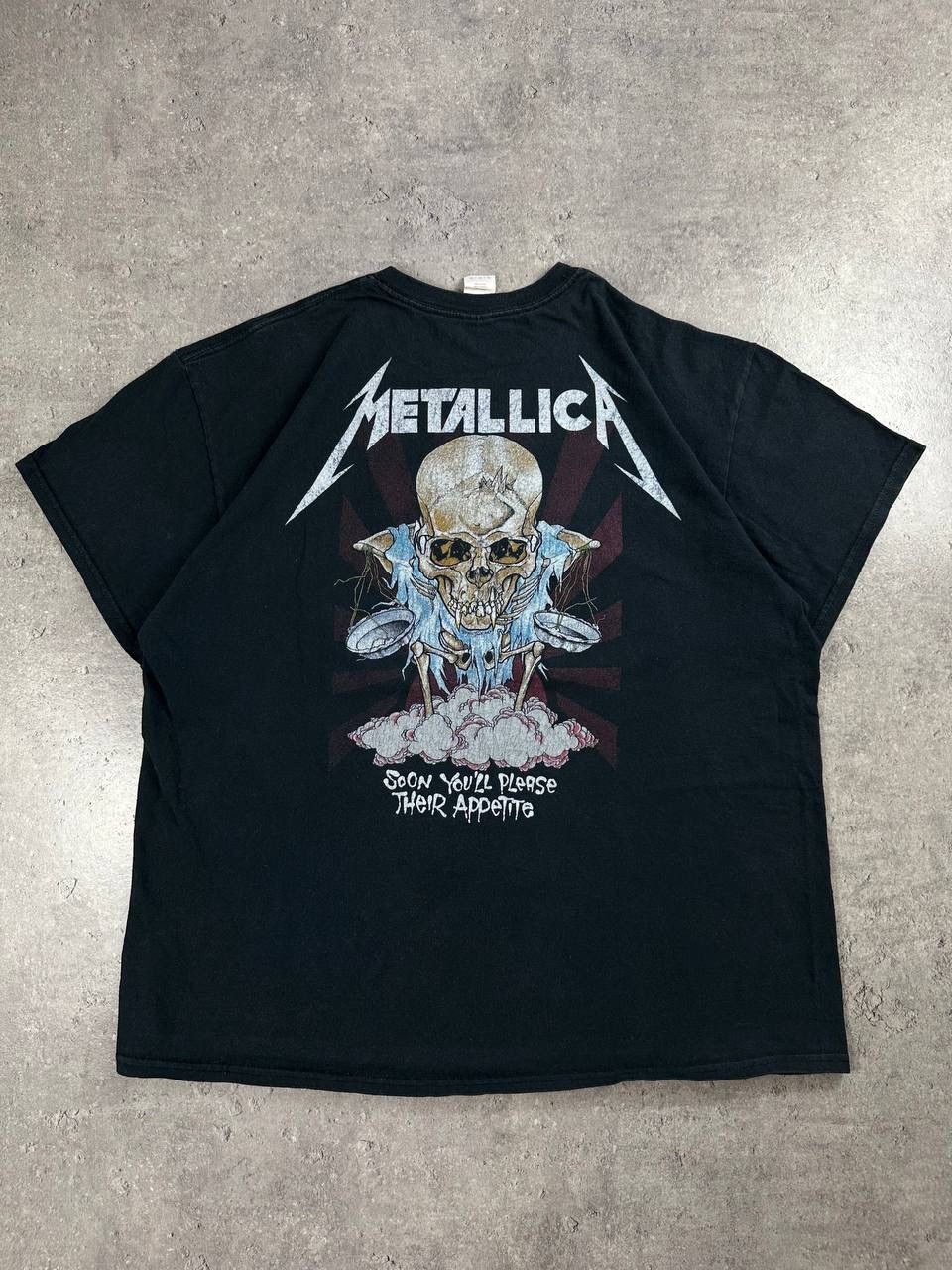 Gildan Faded T-Shirt Metallica - Their Money Tips Her Scales Again Size US XL / EU 56 / 4 - 8 Thumbnail