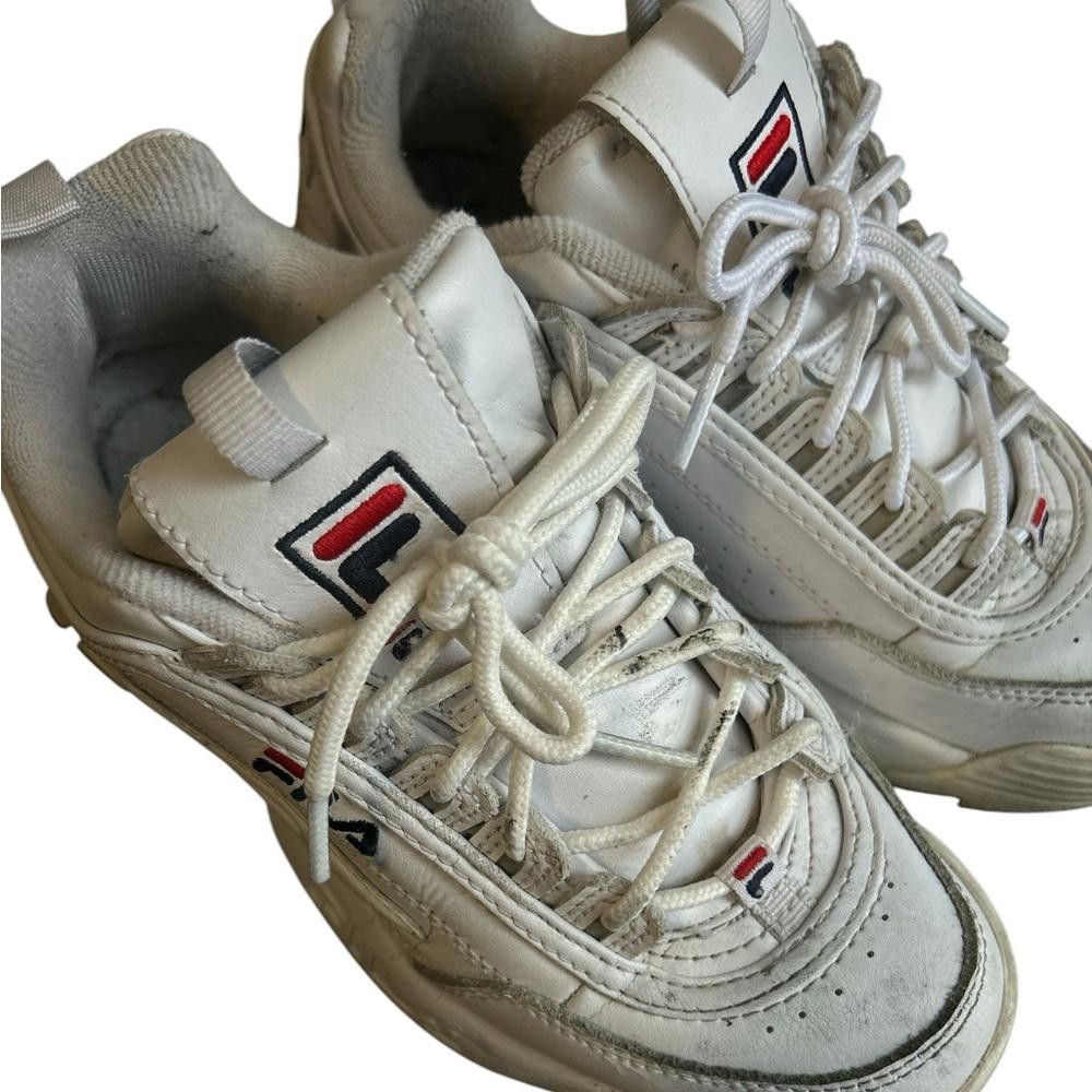 Fila Fila Disruptor II Sneakers - White - Women's Size 6.5 Size US 6.5 / IT 36.5 - 5 Thumbnail