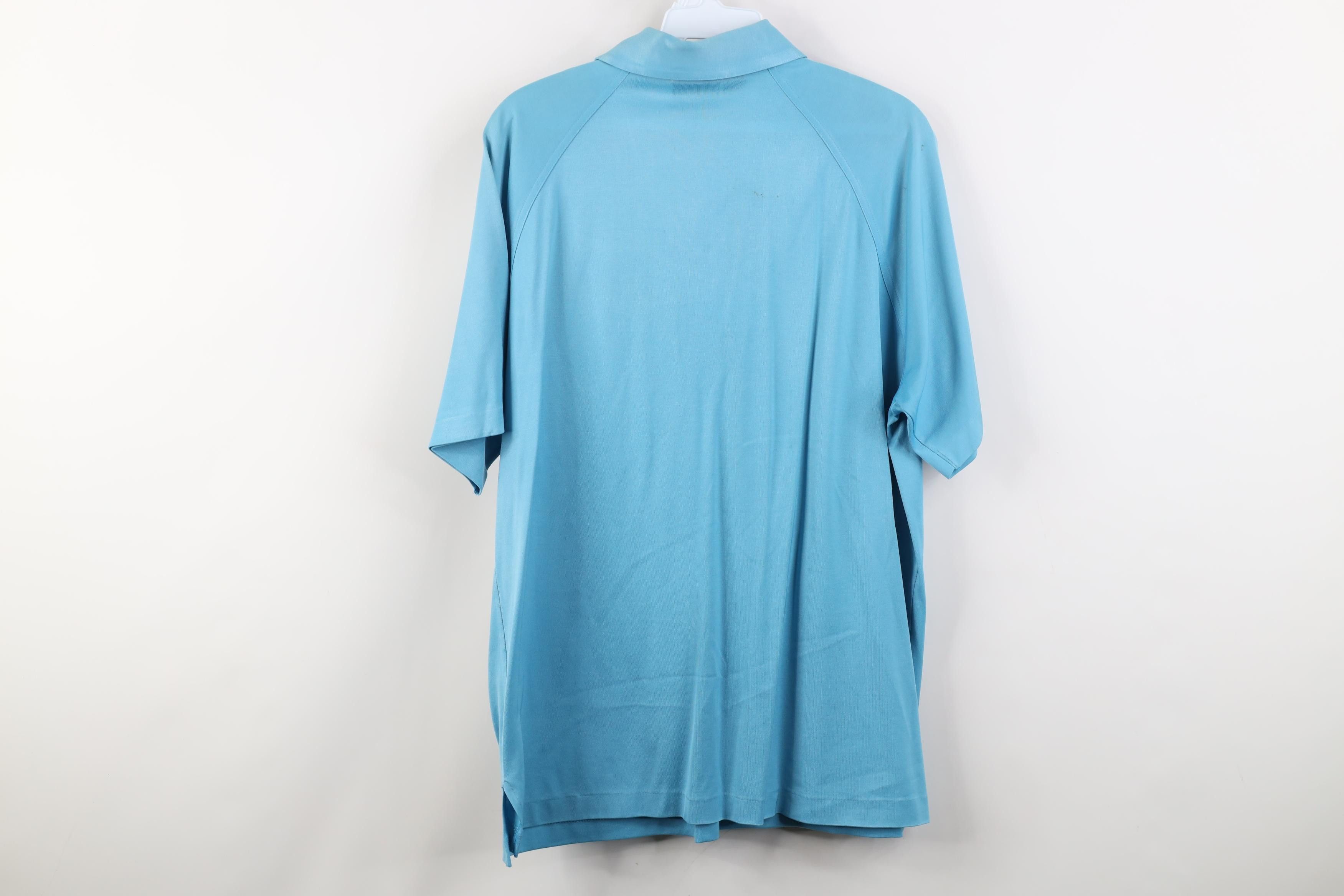 Vintage Vintage 70s Streetwear Knit Pocket Golf Polo Shirt Blue Size US XL / EU 56 / 4 - 11 Thumbnail