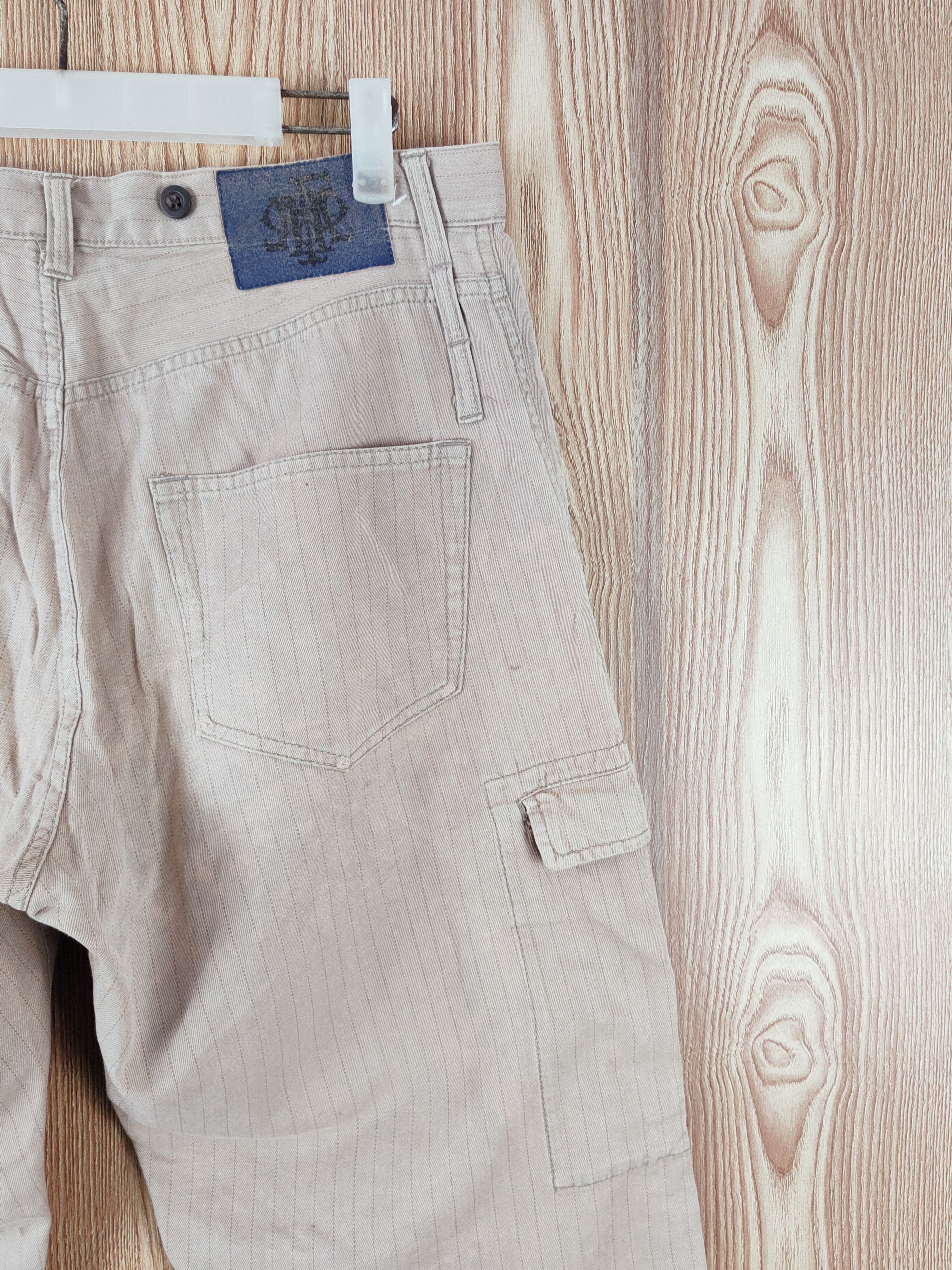 PPFM Beige Multipocket Tactical Cargo Pants #W105