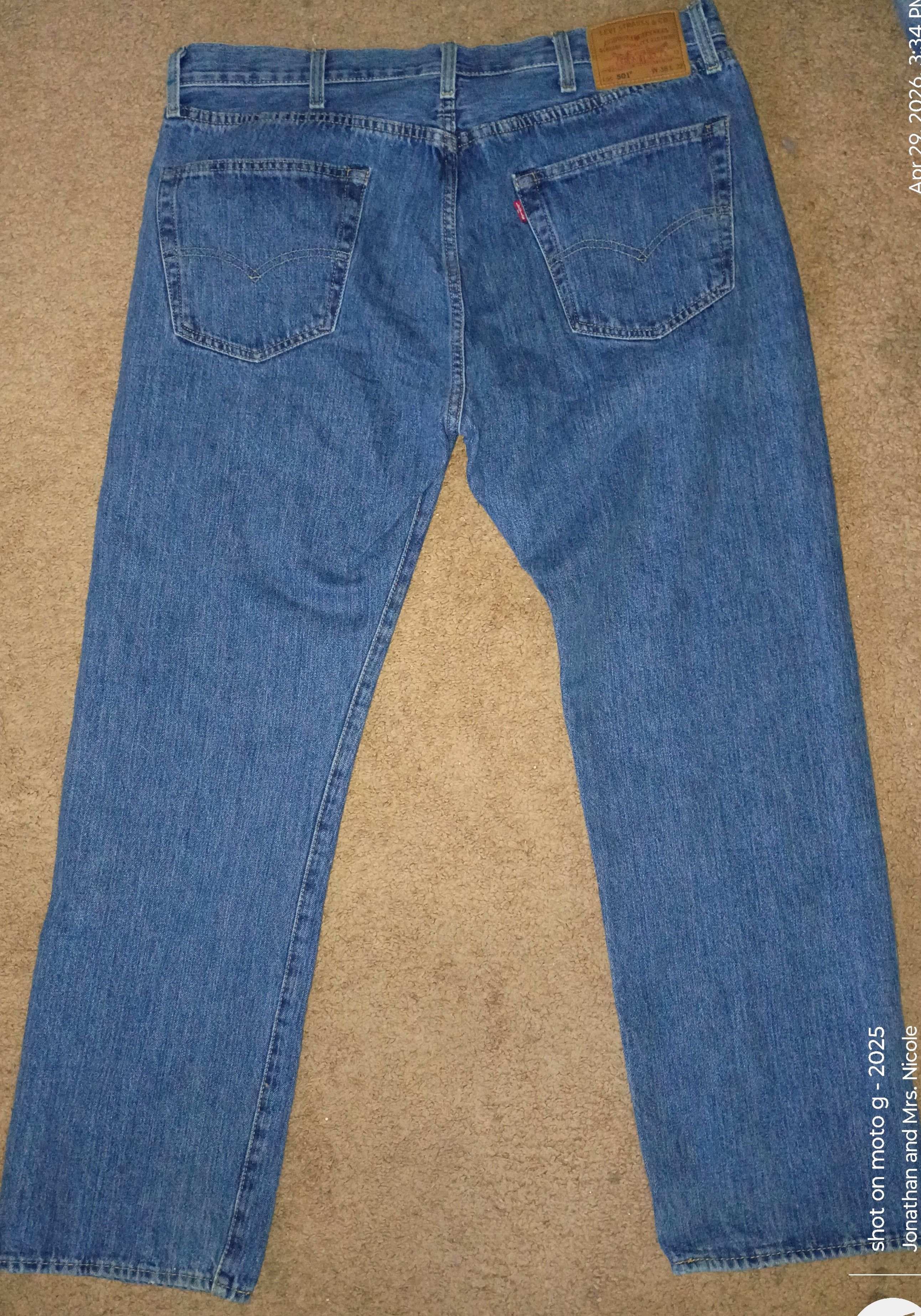 Levi's Vintage Clothing Levi's premium 501 jeans size 38x32 like new selvage denim Size US 38 / EU 54 - 14 Thumbnail