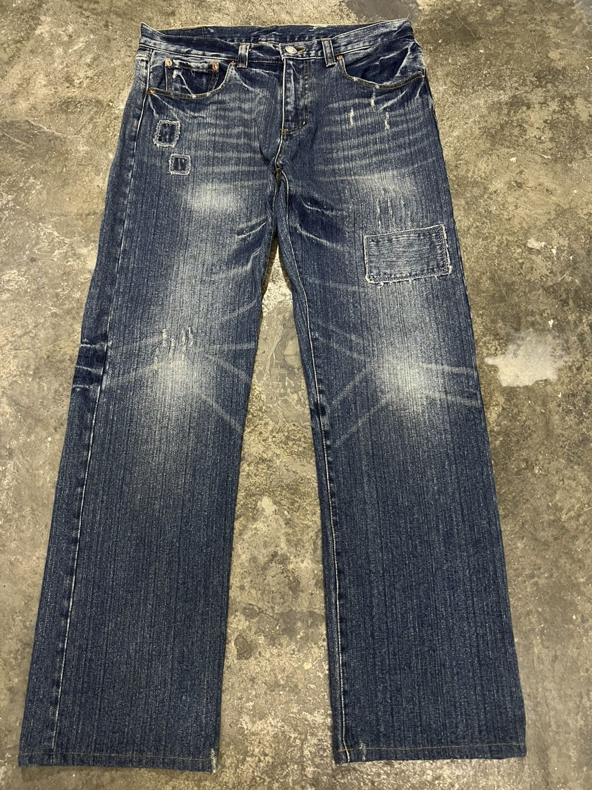 Japanese Brand JAPANESE SUKAJAN JEAN Size US 34 / EU 50 - 1 Thumbnail