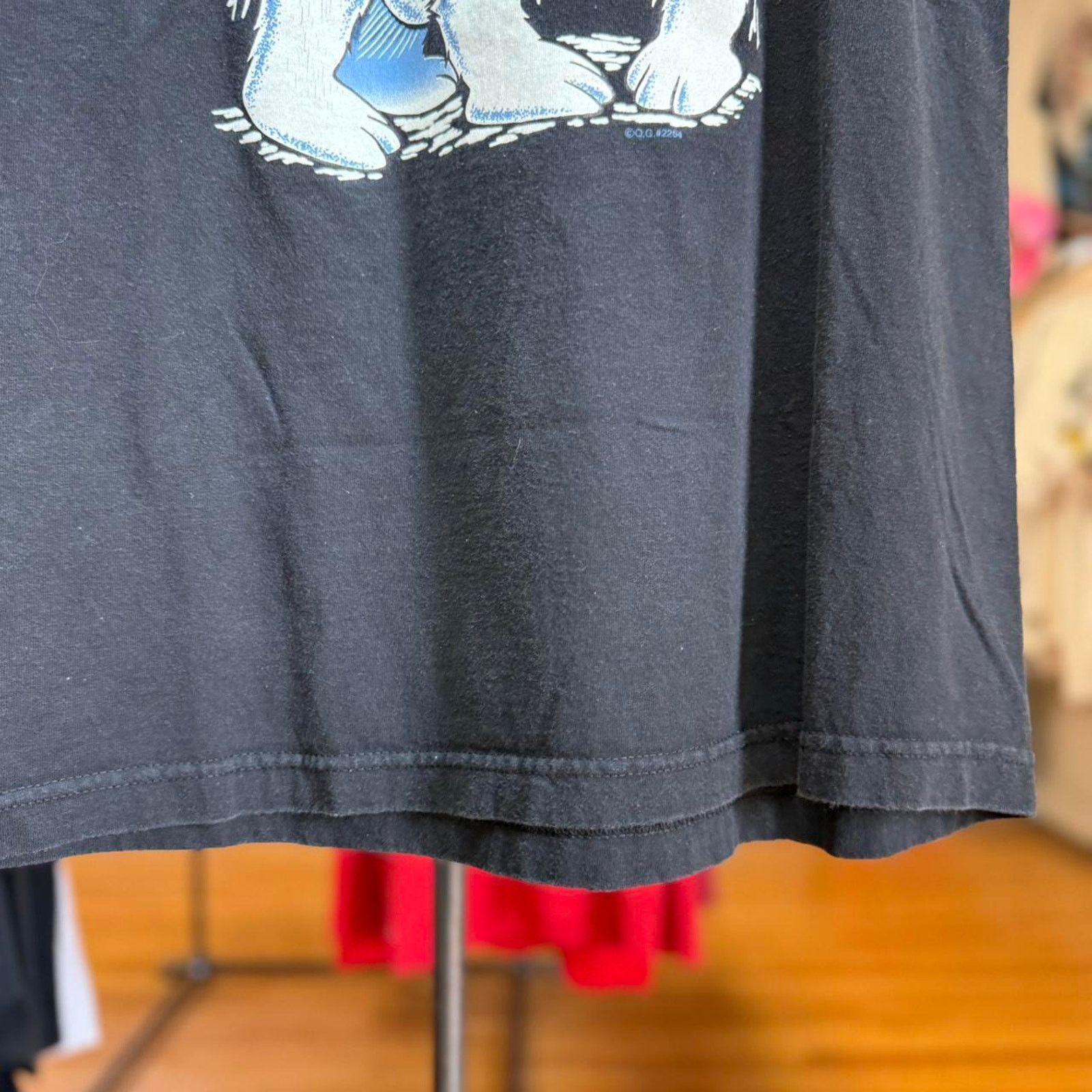 Vintage Vintage 90s Hell Freezes Over Polar Bear Animal T-Shirt Size US L / EU 52-54 / 3 - 5 Thumbnail