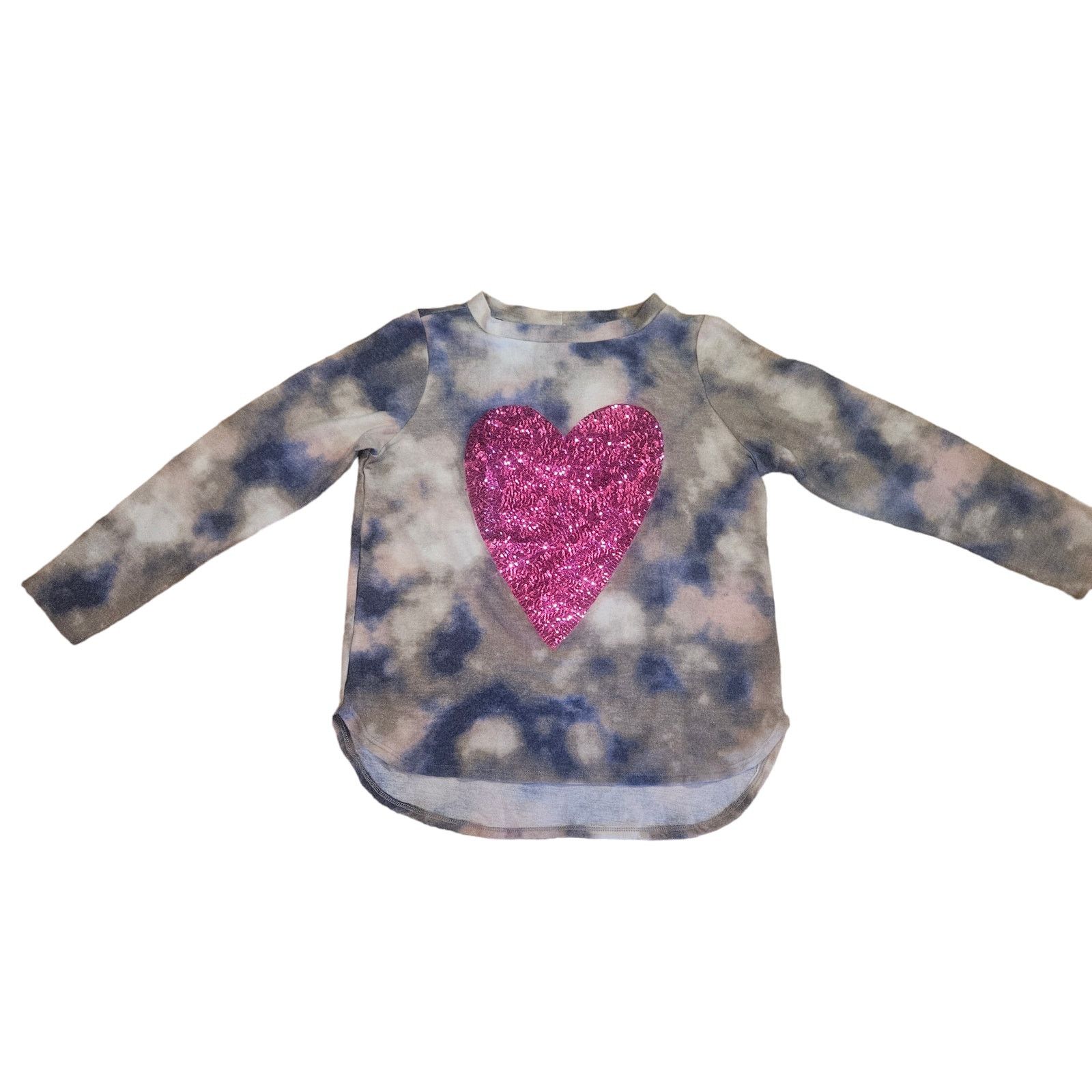 Action Bronson Acting Pro Tie-Dye Heart Long Sleeve Top Size L Size L / US 10 / IT 46 - 1 Thumbnail