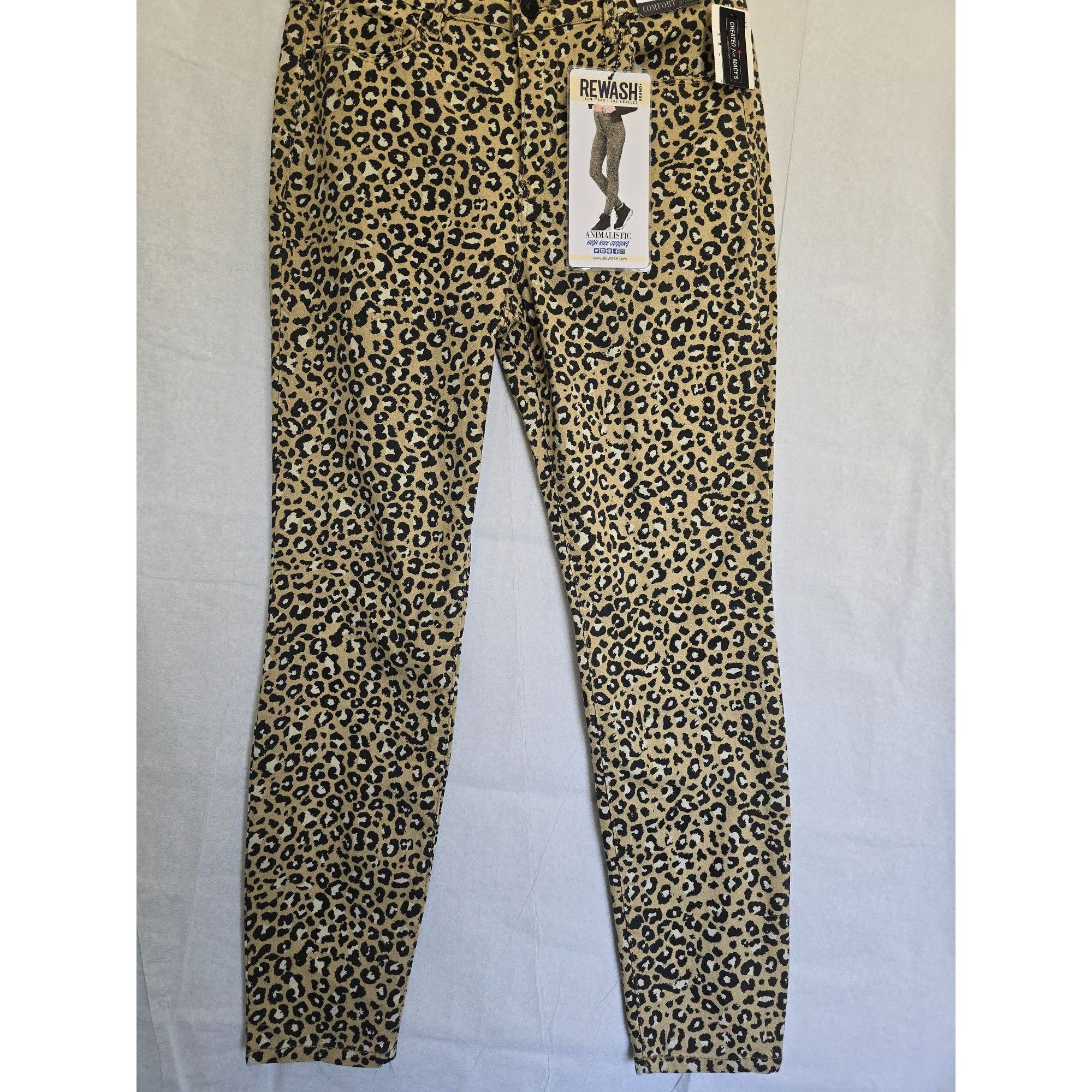 Other Rewash Animalistic leopard High Rise Jegging W29 L27 Comfor Size 29" - 1 Thumbnail