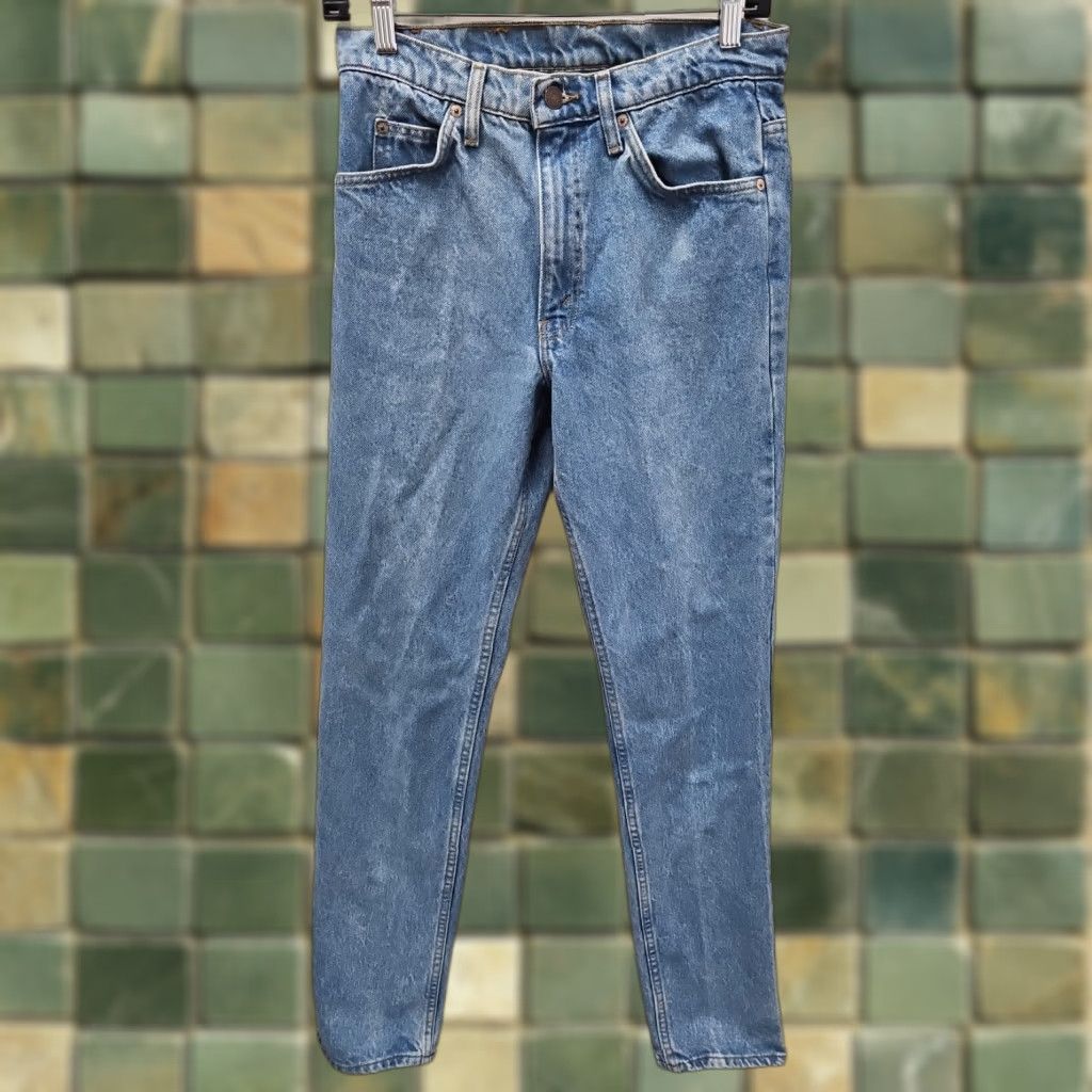 Levi's VINTAGE Levi's 509 Jeans Shirt? Blue Denim 30x34 VTG Boot Cut Mens - Levi'S 509 Logo Denim Straight Size US 30 / EU 46 - 1 Thumbnail