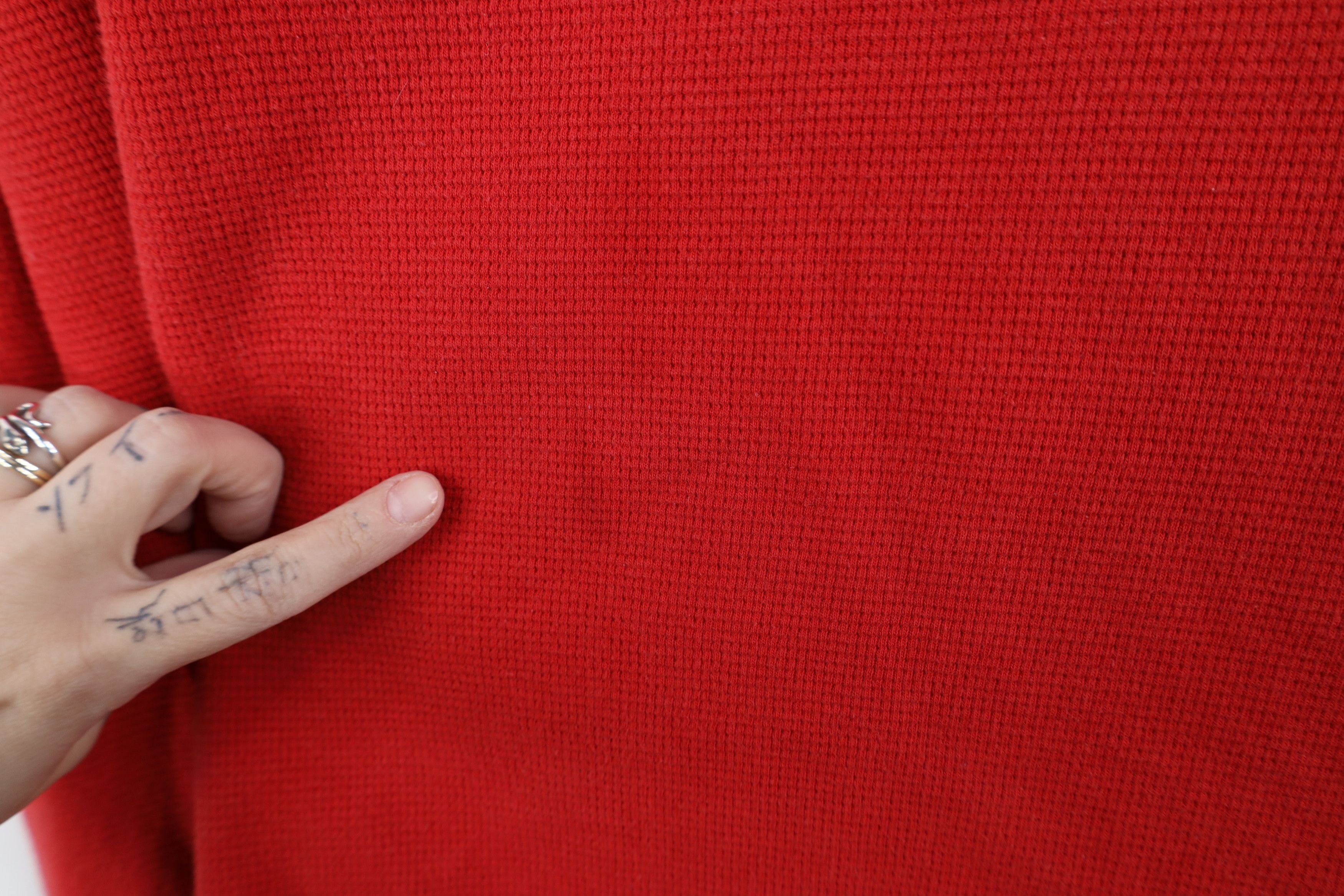 Ralph Lauren Vintage Ralph Lauren Thermal Waffle Knit Long Sleeve T-Shirt Size US L / EU 52-54 / 3 - 5 Thumbnail