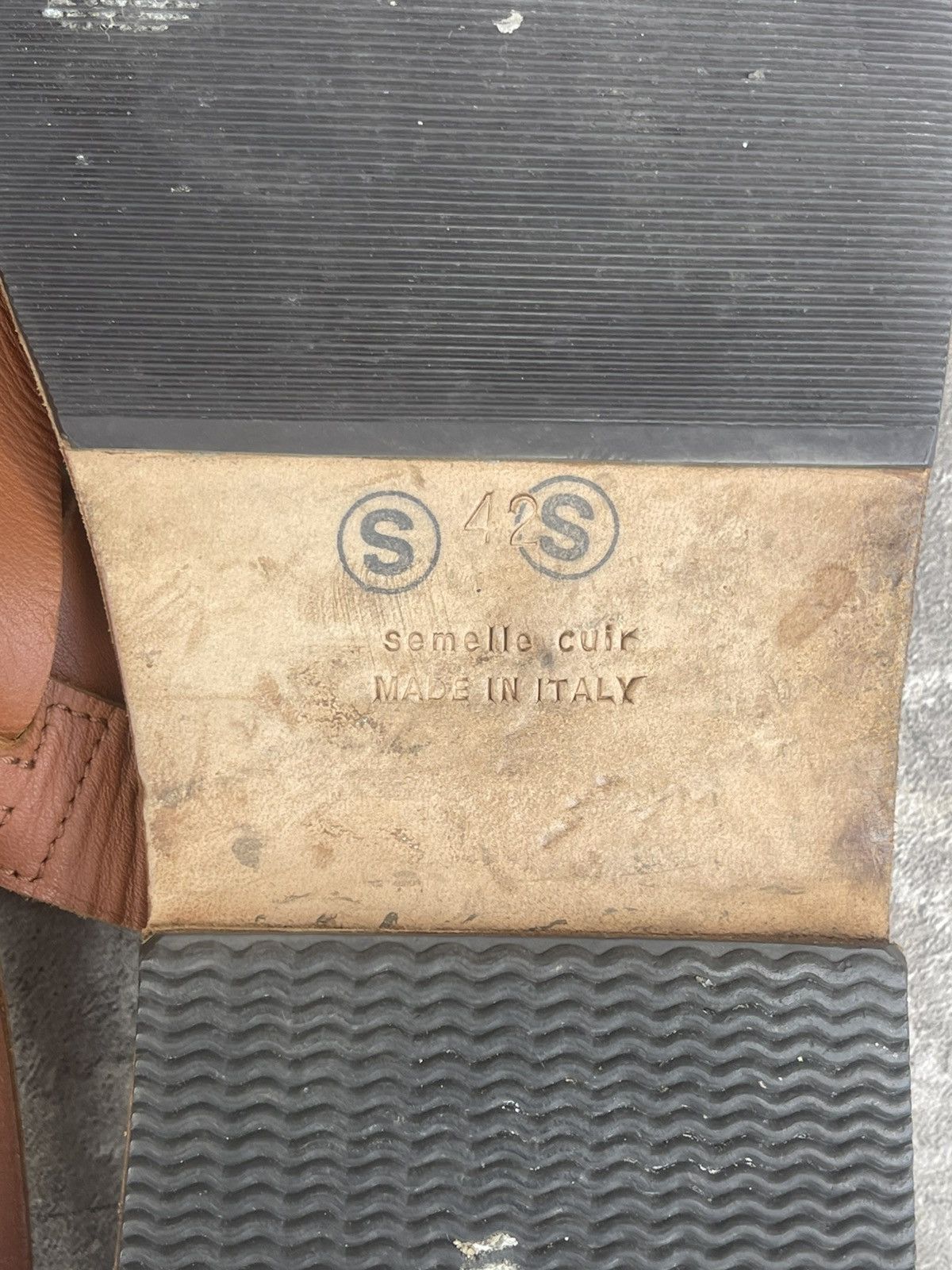 Hermes 🟤 Brown strappy sandals Size US 9 / EU 42 - 8 Thumbnail