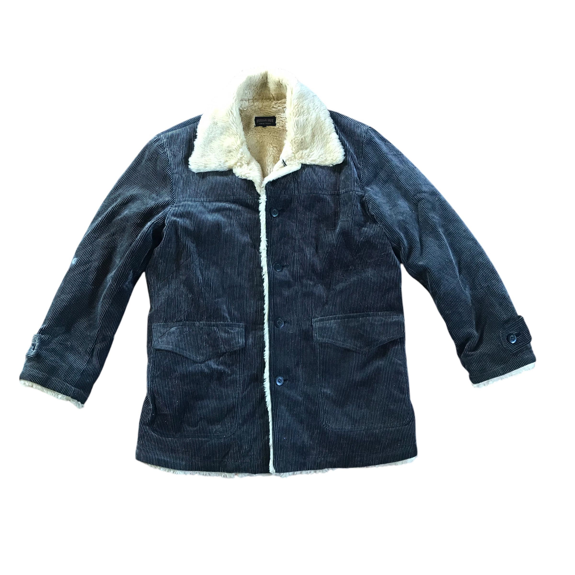 Bugle Boy × Japanese Brand Bugle Boy Mink Fur Coat Jacket Workwear Size US M / EU 48-50 / 2 - 1 Thumbnail