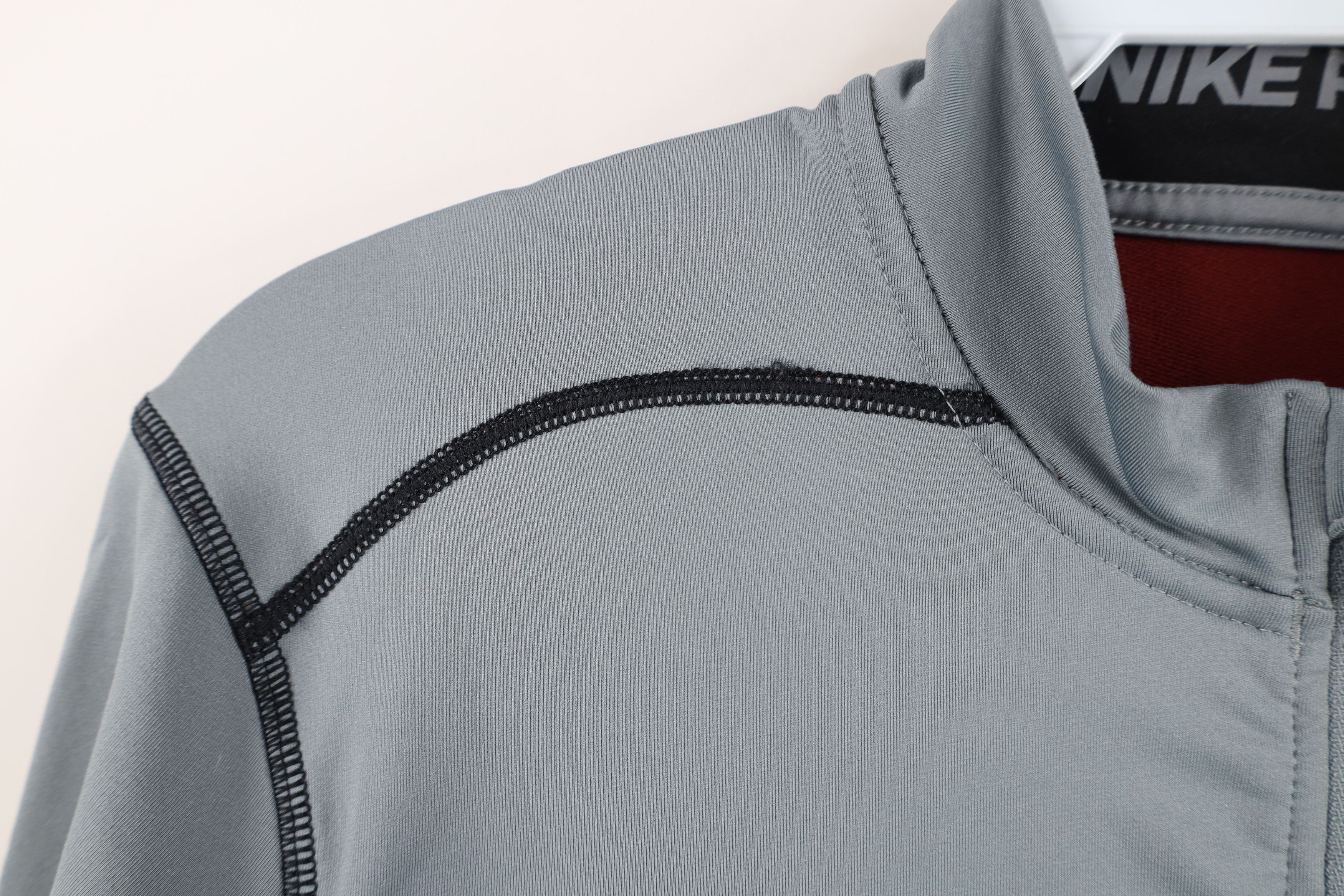 Nike Nike Pro Compression HyperWarm Half Zip Pullover Sweater Top Size US M / EU 48-50 / 2 - 7 Thumbnail