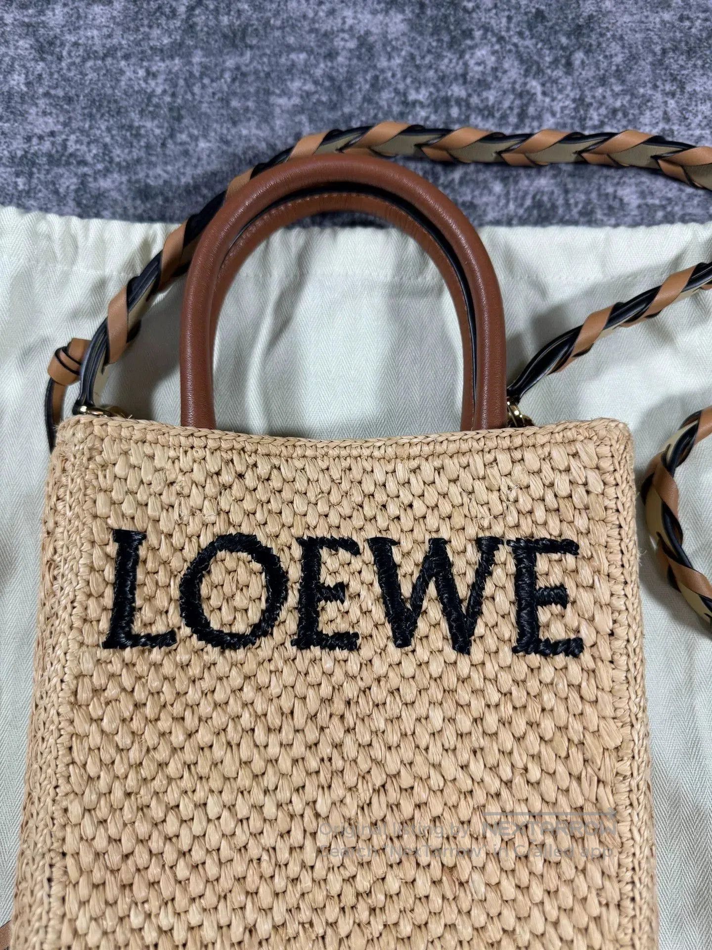 Loewe Loewe Small Straw Tote. Size ONE SIZE - 2 Thumbnail