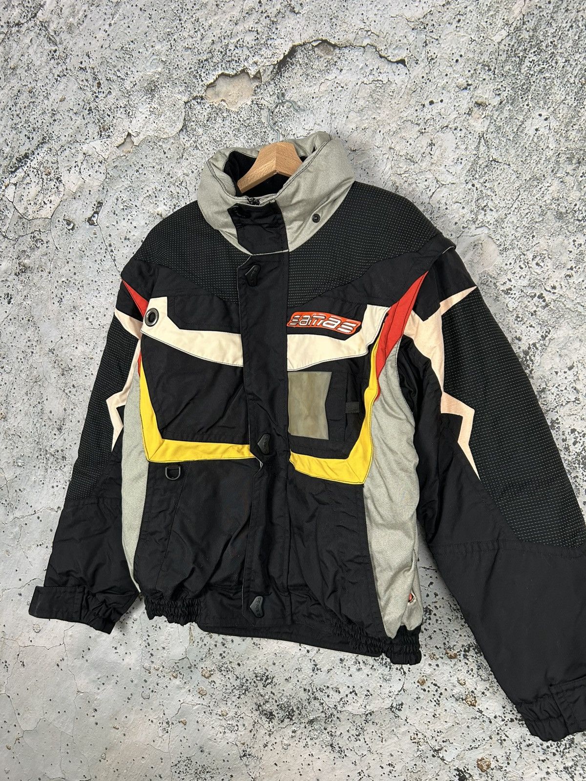 Vintage Vintage Ski Racing Snowboarding Jacket Samas Streetwear Size US M / EU 48-50 / 2 - 2 Thumbnail