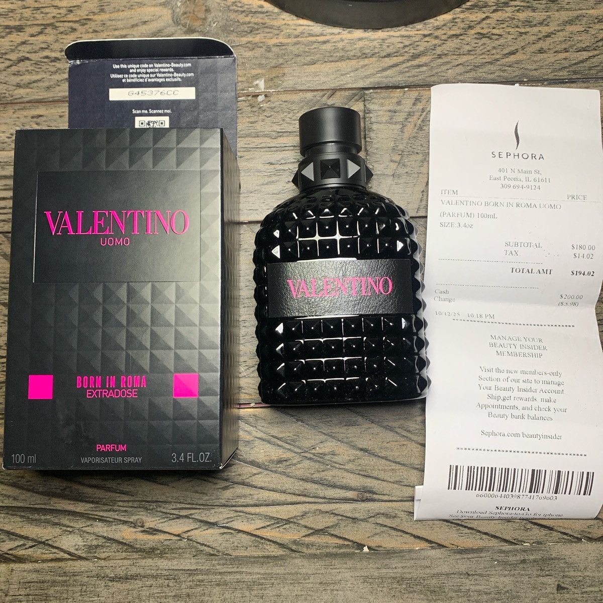Valentino Valentino Uomo Born In Roma Extradose Parfumería Size ONE SIZE - 5 Thumbnail