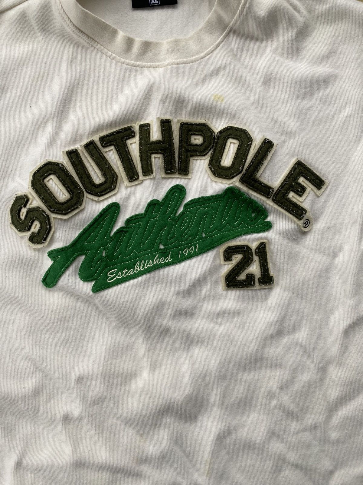 Southpole × Vintage Y2k white south pole crewneck Size US XL / EU 56 / 4 - 3 Thumbnail