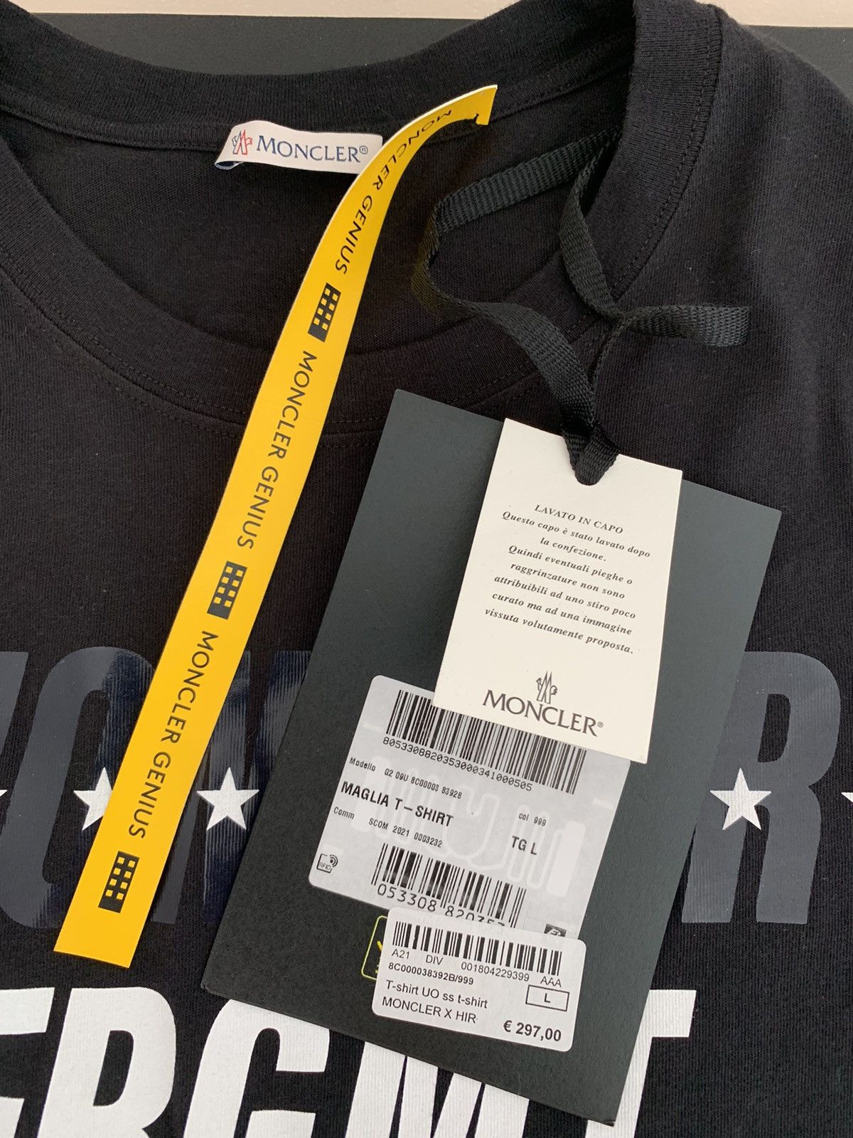 Hiroshi Fujiwara × Moncler Moncler × Hiroshi Fujiwara FRGMT T- Size US L / EU 52-54 / 3 - 16 Thumbnail