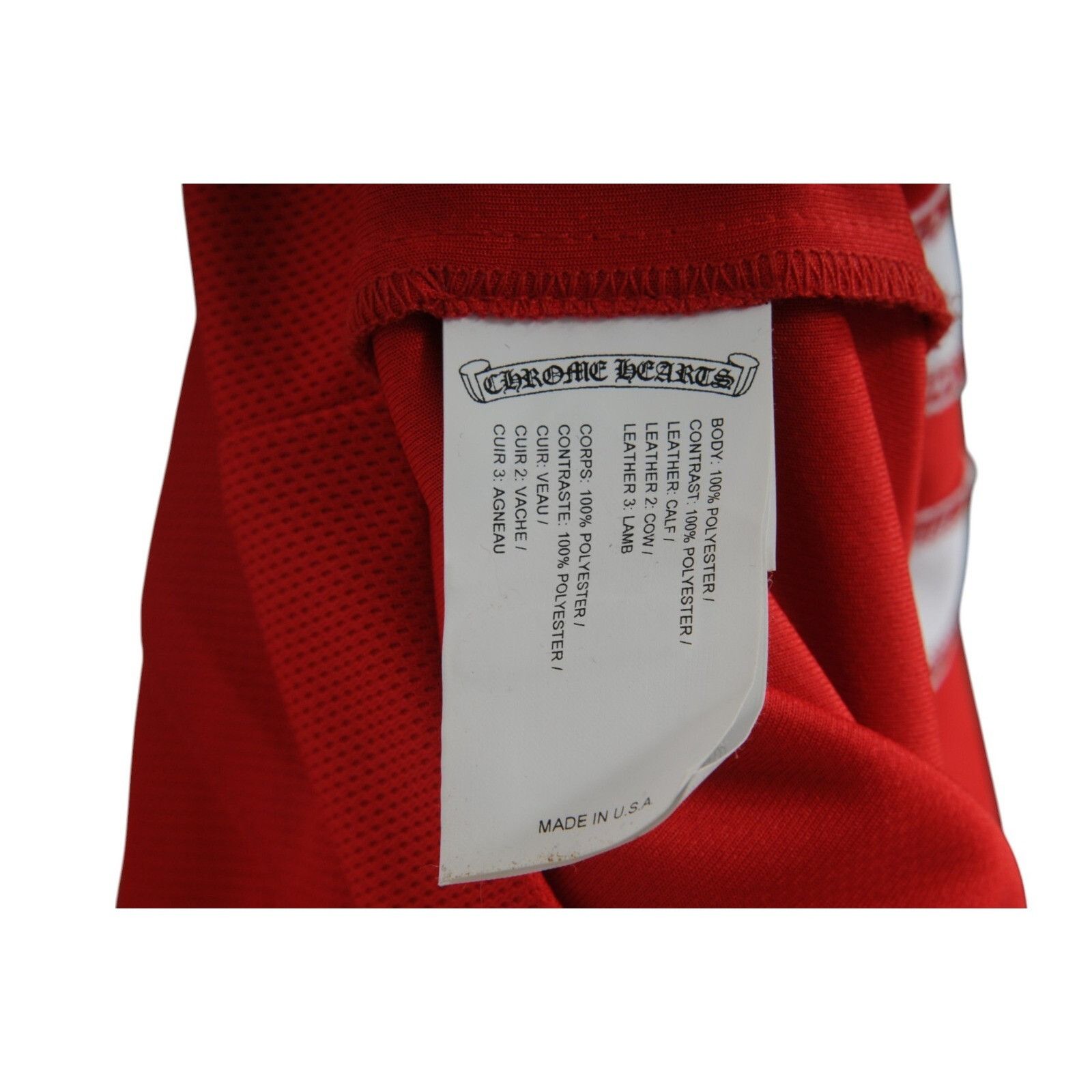 Chrome Hearts 33 Matty Boy Hockey Jersey LS Red Chomp Size US M / EU 48-50 / 2 - 6 Thumbnail