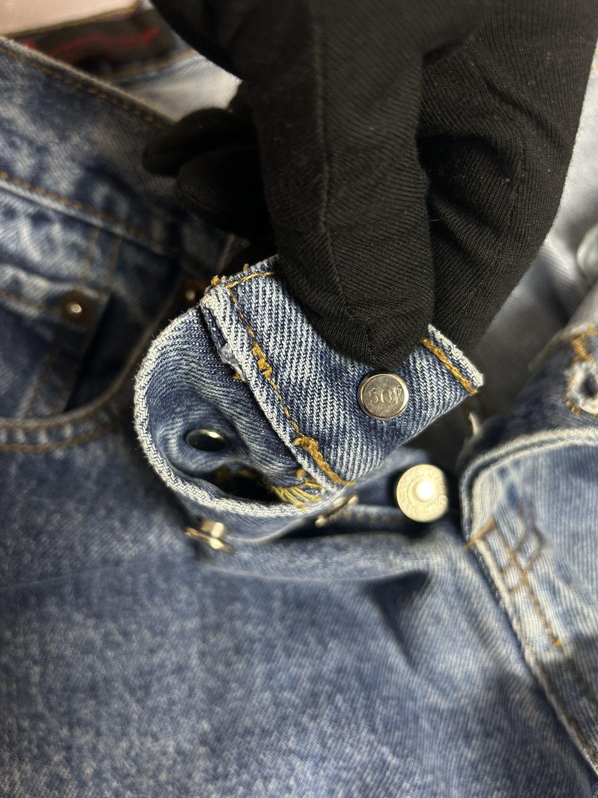 Levi's × Vintage y2k Levis 501xx Red Tab Jeans Vintage sz 34x32 90s RARE Size US 34 / EU 50 - 9 Thumbnail