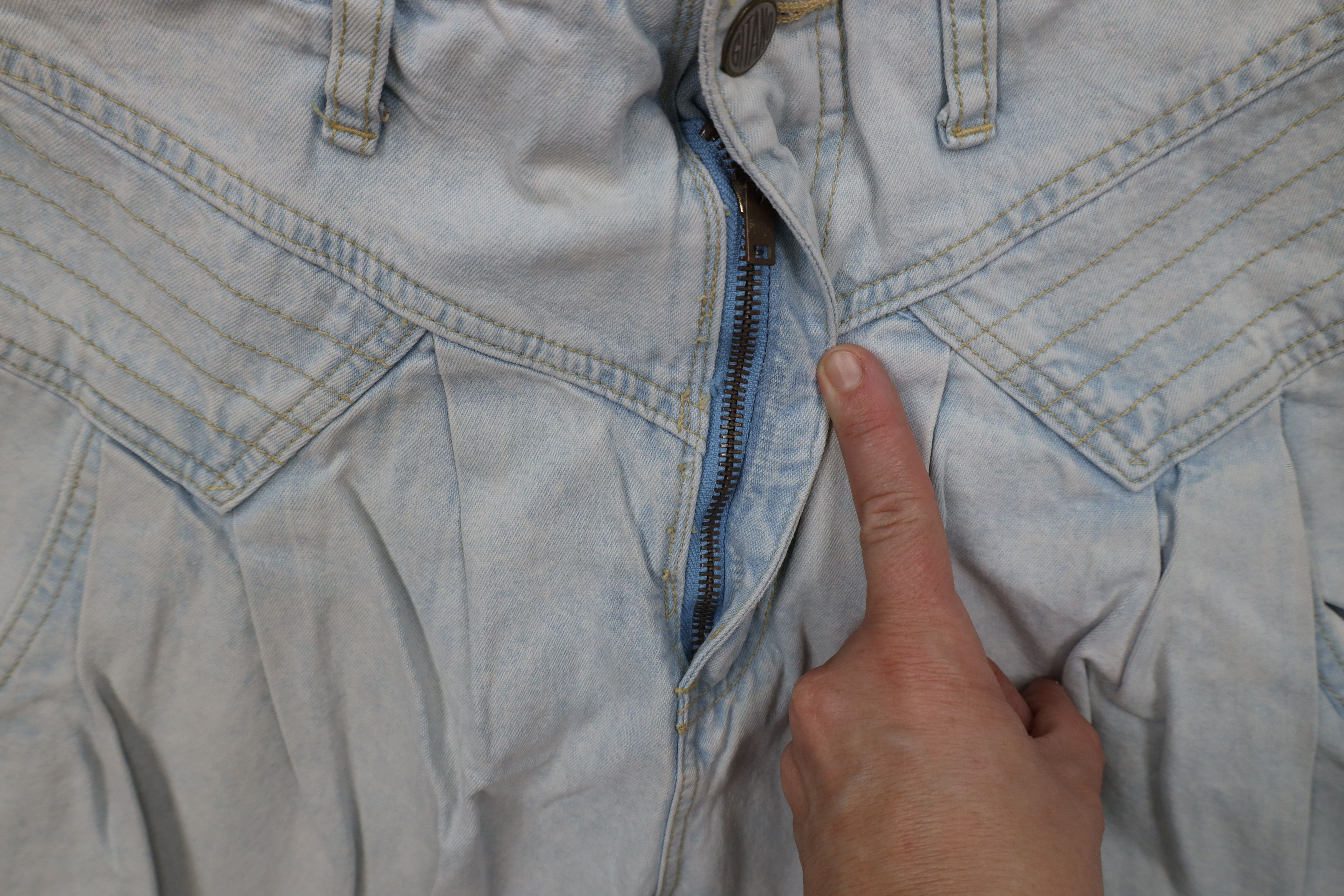 Vintage Vintage 80s 90s Streetwear Acid Wash Relaxed Tapered Jeans Size 28" / US 6 / IT 42 - 7 Thumbnail