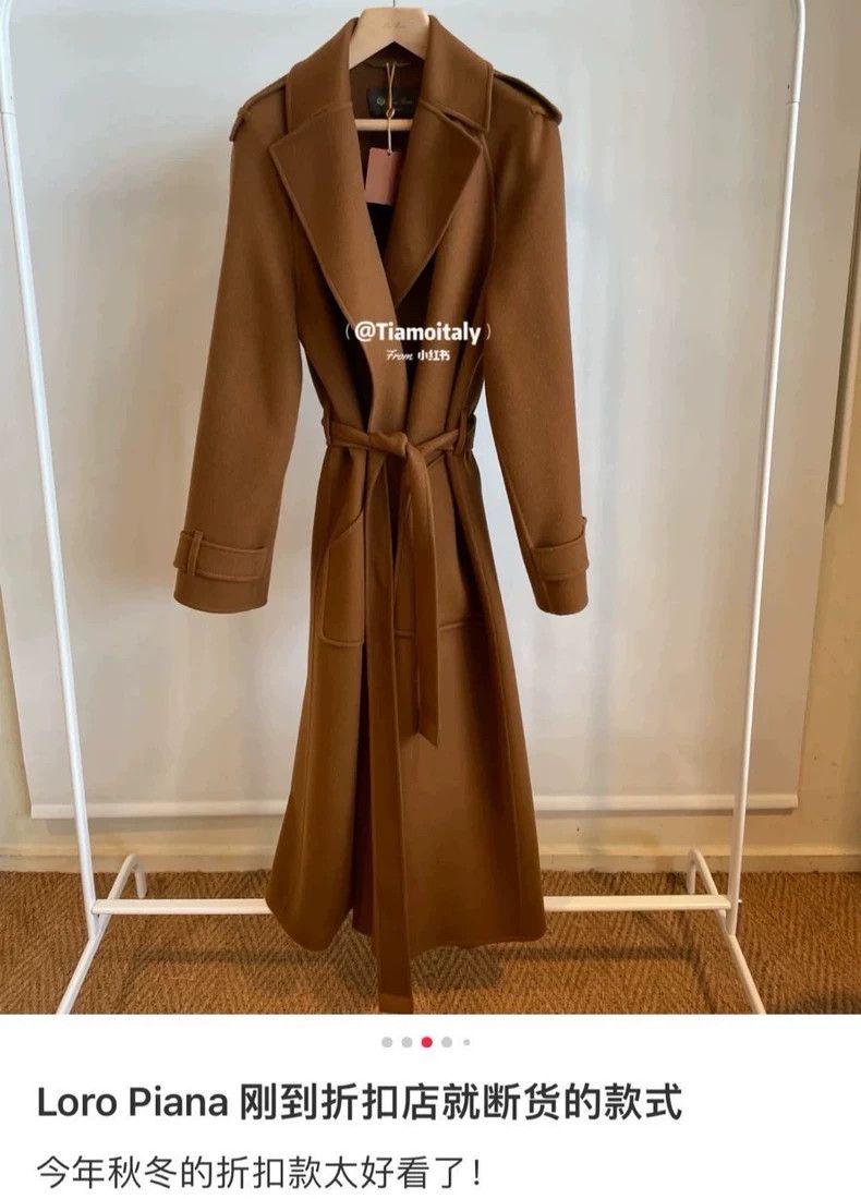 Loro Piana LORO PIANA Caramel colored cashmere coat Size S / US 4 / IT 40 - 2 Thumbnail