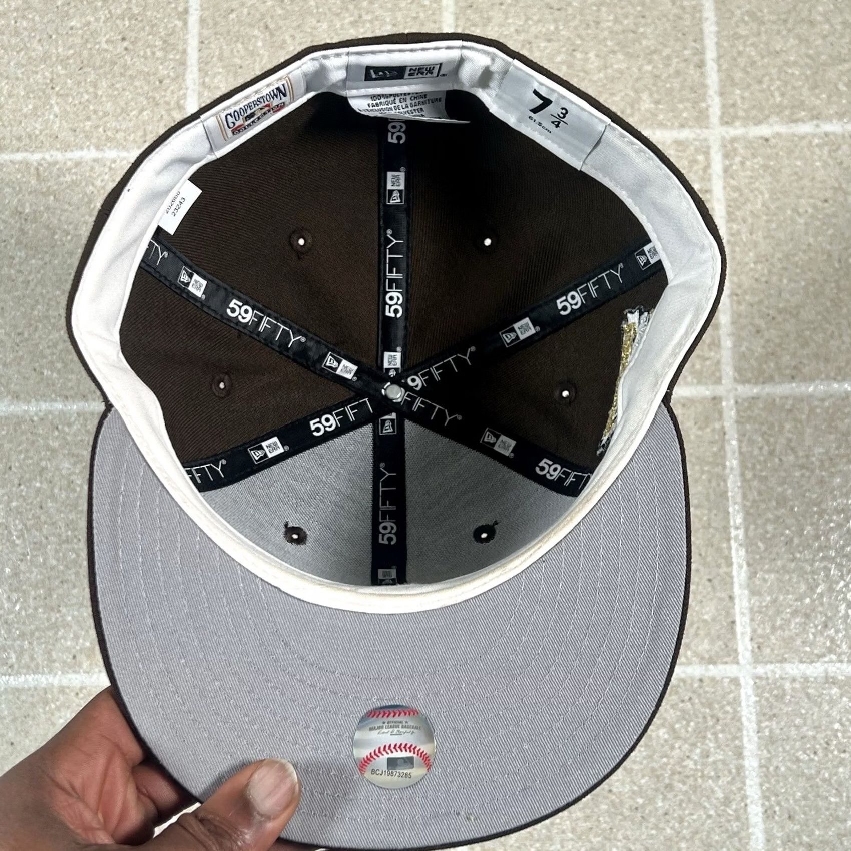 New Era St. Louis Cardinals New Era 59Fifty Hat Size 7 3/4 Burnt Wood Walnut Brown Fitted Baseball Cap Mens Size ONE SIZE - 7 Thumbnail