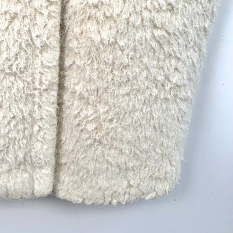 Max Mara Max Mara White Alpaca Teddy Coat Size S / US 4 / IT 40 - 5 Thumbnail