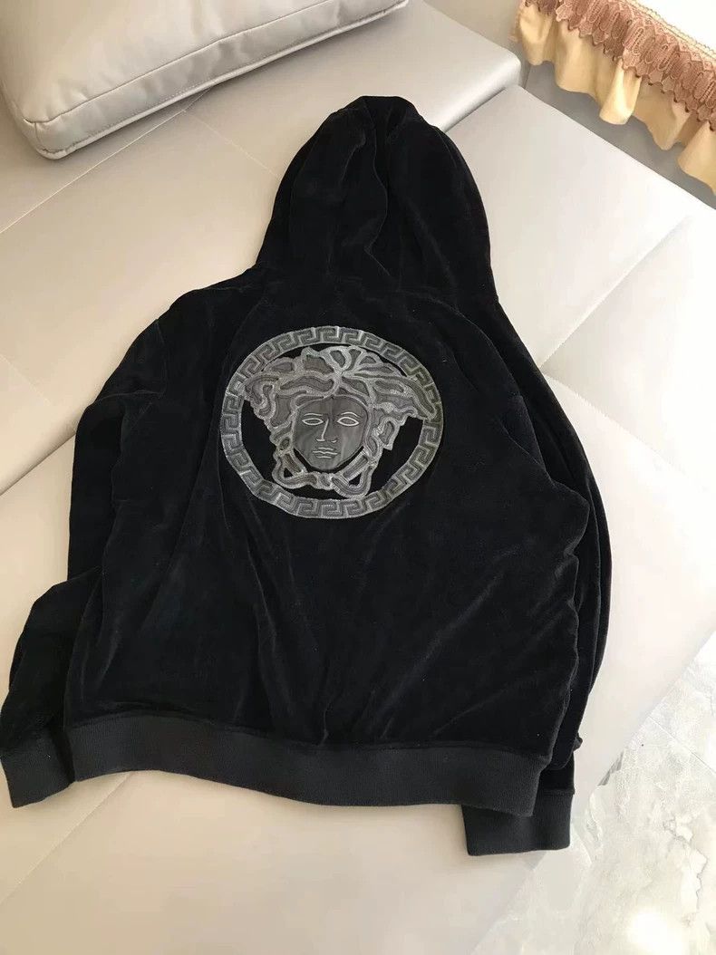 Versace Versace Medusa Velvet Men's Sweatshirt Size US XXL / EU 58 / 5 - 1 Thumbnail