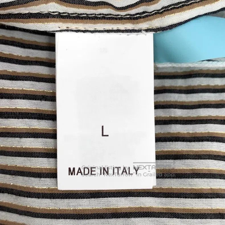 Brunello Cucinelli Brunello Cucinelli 23 Model Color Blocked Vertical Striped Size L / US 10 / IT 46 - 6 Thumbnail