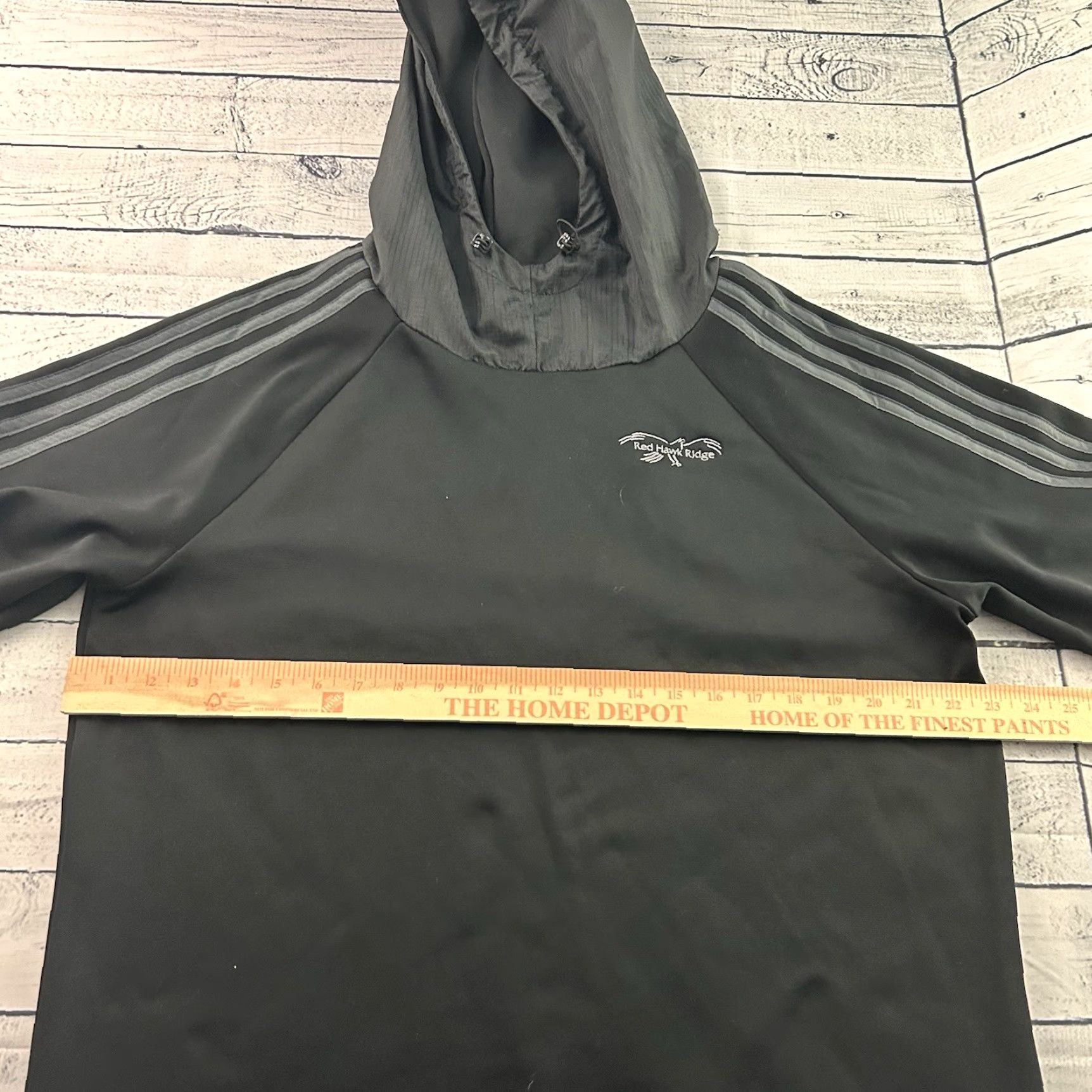 Adidas Adidas Golf Hoodie Jacket Red Hawk Ridge GC Men's Large Black Size US L / EU 52-54 / 3 - 3 Thumbnail