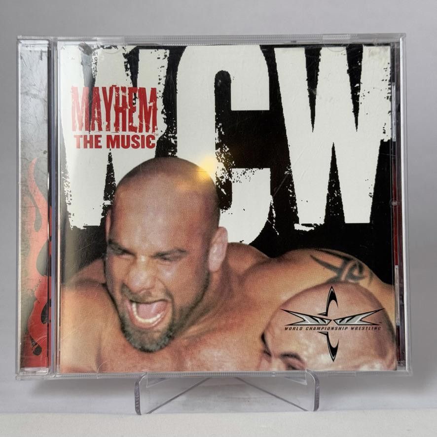 Designer VTG WCW Mayhem The Music CD - 1999 Album Very Rare Size ONE SIZE - 2 Thumbnail