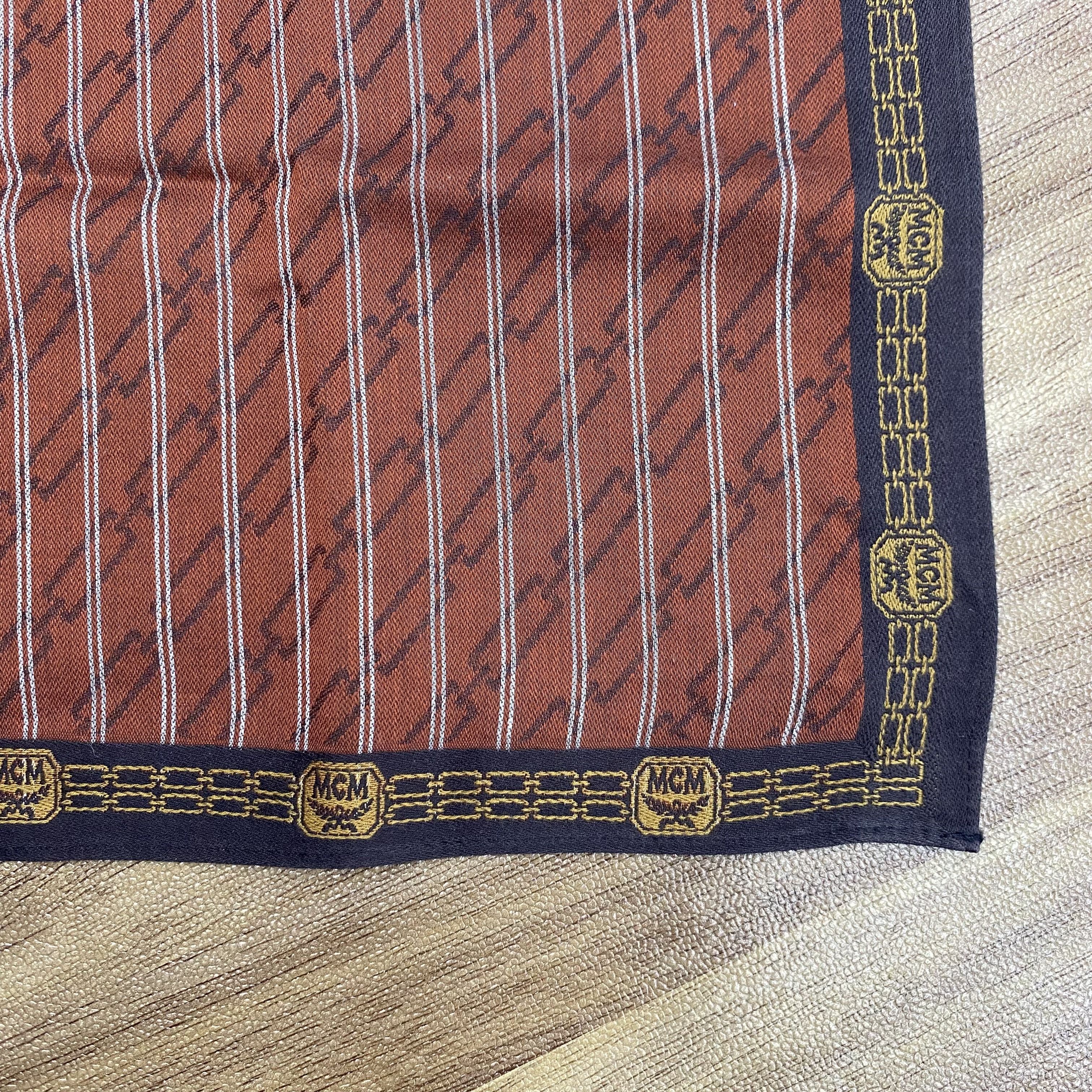 MCM × Vintage Vintage MCM Handkerchief Neckerchief Bandana H003P Size ONE SIZE - 3 Thumbnail