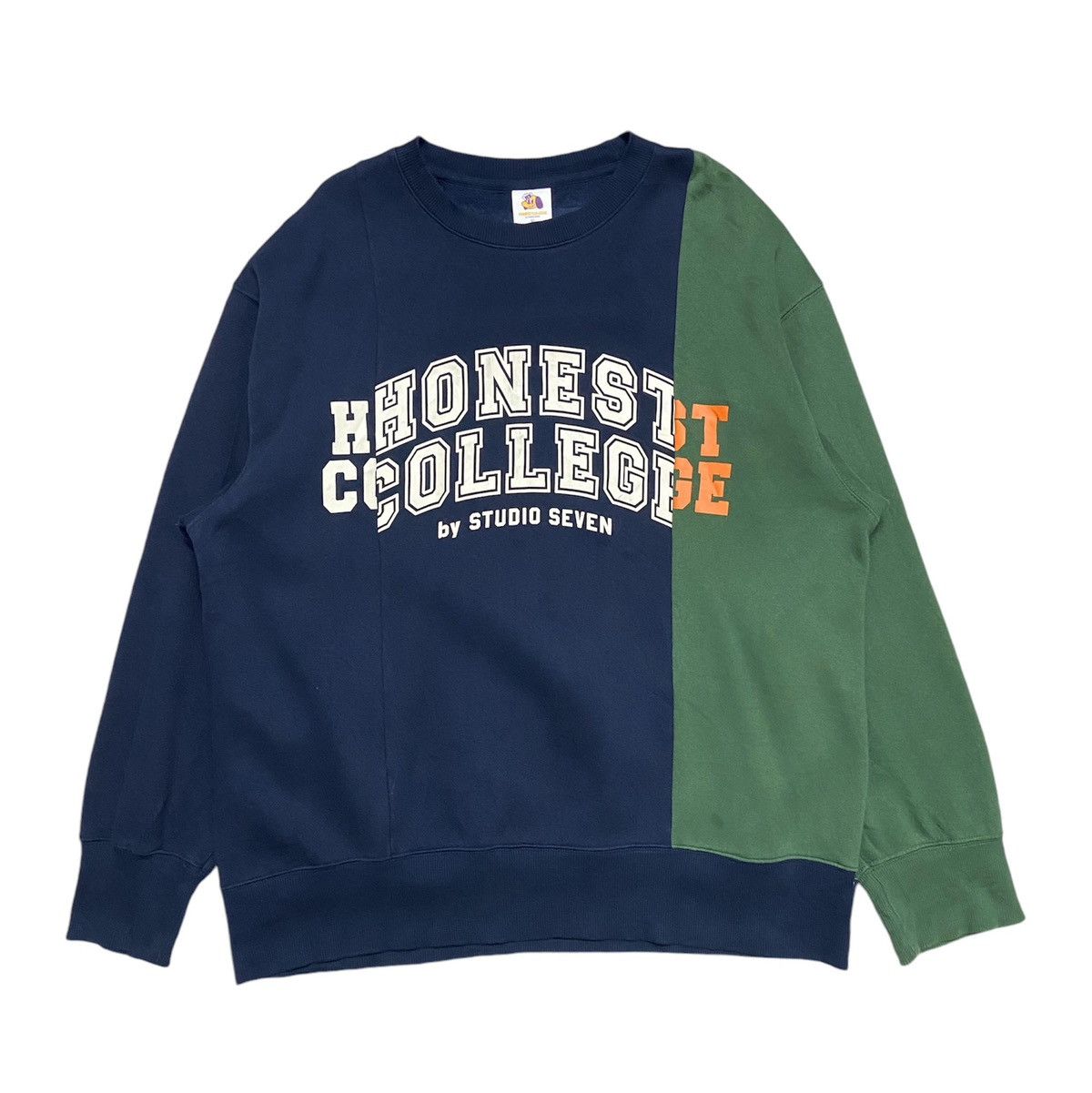 GU × Studio Seven Honest College Studio Seven Oversized Sweatshirt Size US XL / EU 56 / 4 - 1 Thumbnail
