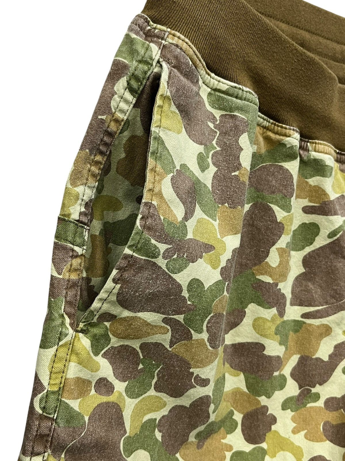 The North Face Rare TNF Japan Duck Camo Drawstring Shorts BAPE Style Y2K Size US 34 / EU 50 - 8 Thumbnail