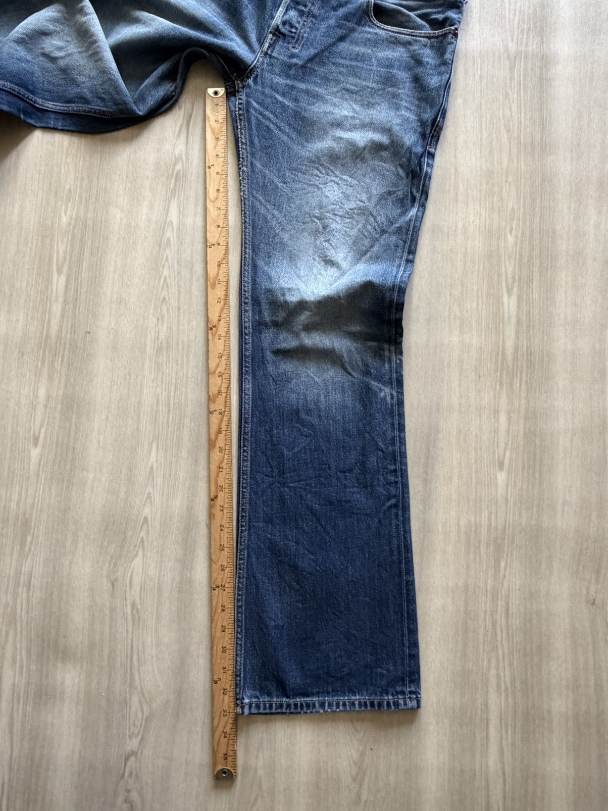Diesel Diesel Jeans Zatiny Bootcut Denim Sz 36x34 *36x33 Size US 36 / EU 52 - 4 Thumbnail
