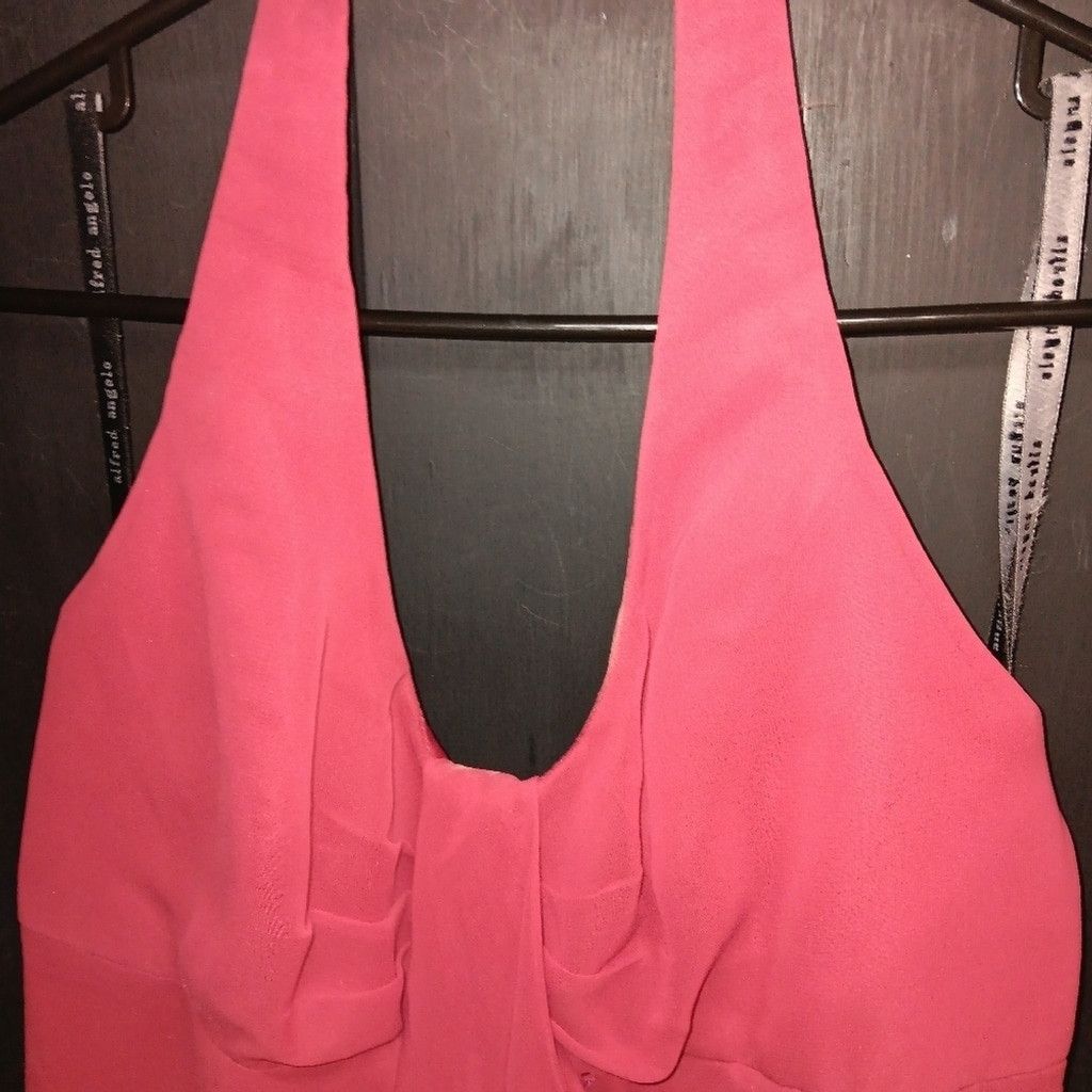 Alfred Dunhill Alfred Angelo, womens dress, red, Size 14 ,nwot Size XL / US 12-14 / IT 48-50 - 2 Thumbnail