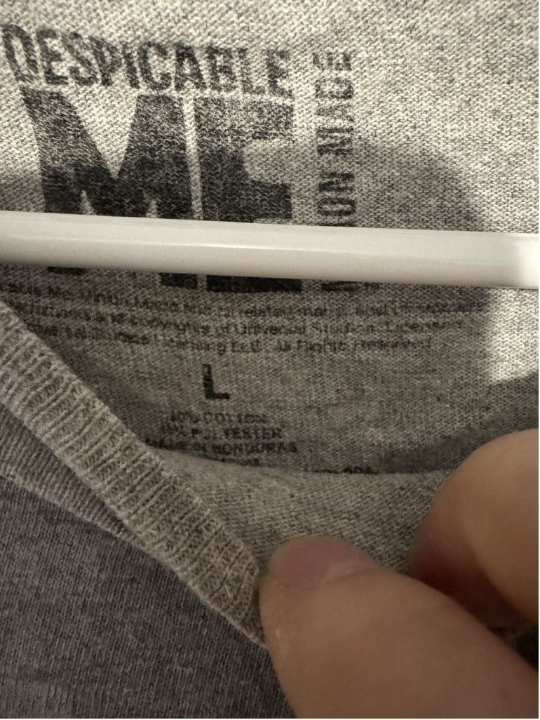 The Unbranded Brand Minions Despicable Me T-Shirt Men's Size L Gray Size US L / EU 52-54 / 3 - 3 Thumbnail